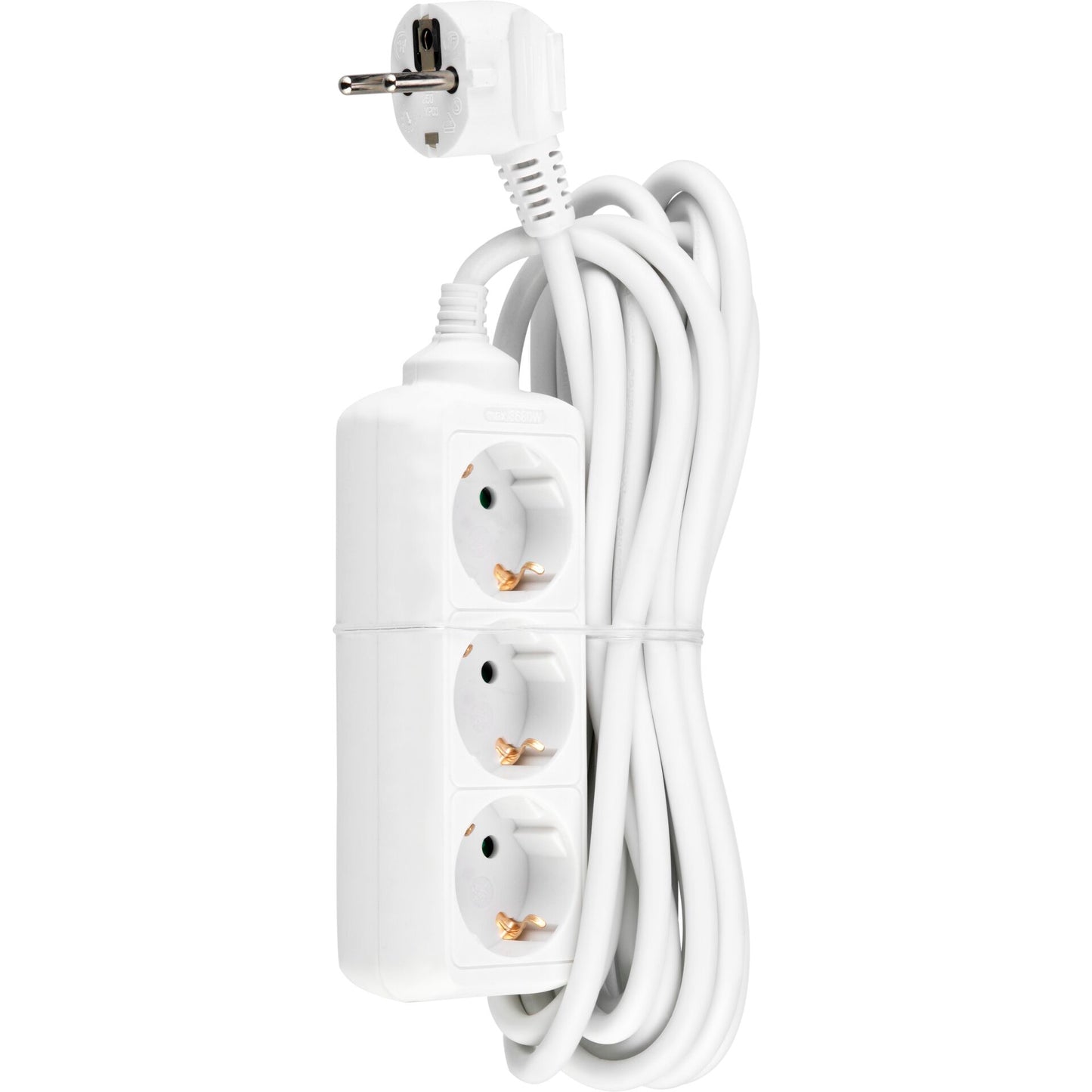 REV Outlet Strip 3-fold Standard 5m white