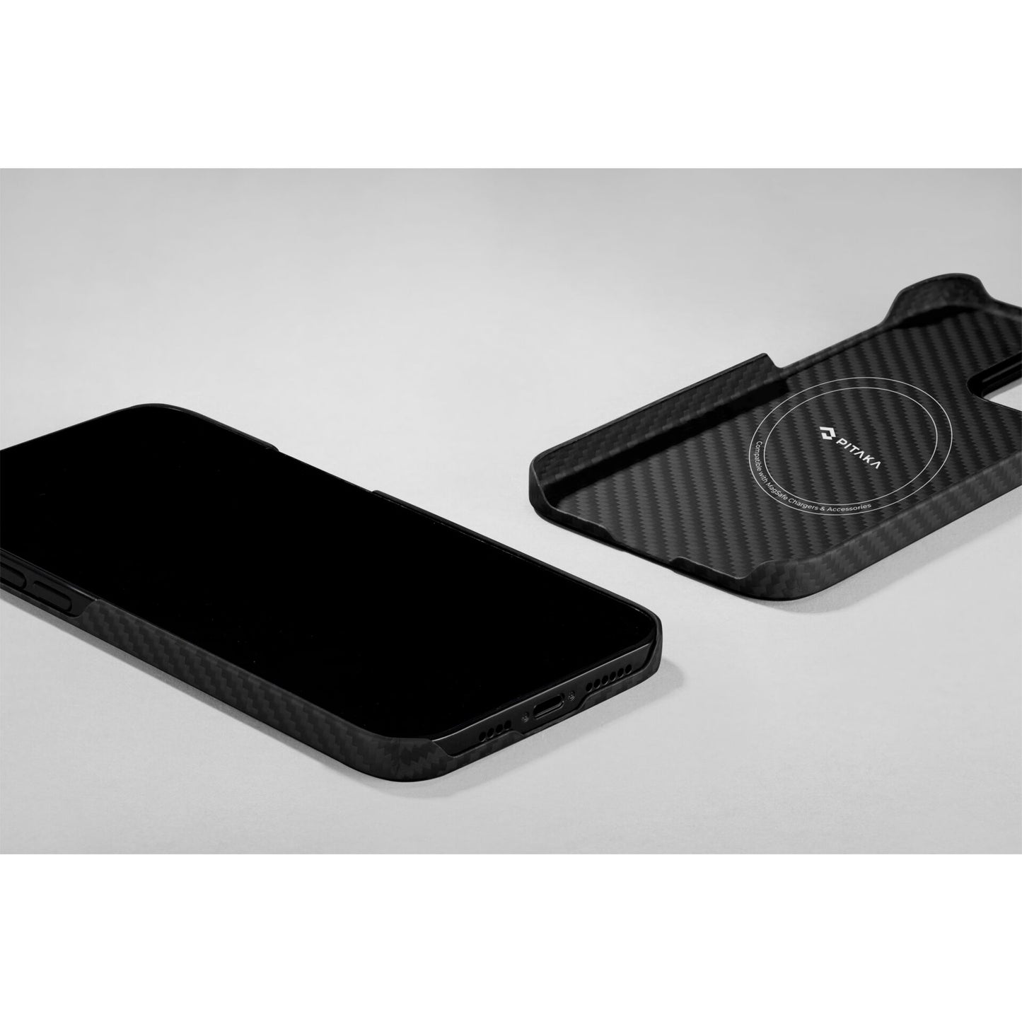 Pitaka MagEz Case 3 1500D iPhone 14 Plus Black/Grey Twill