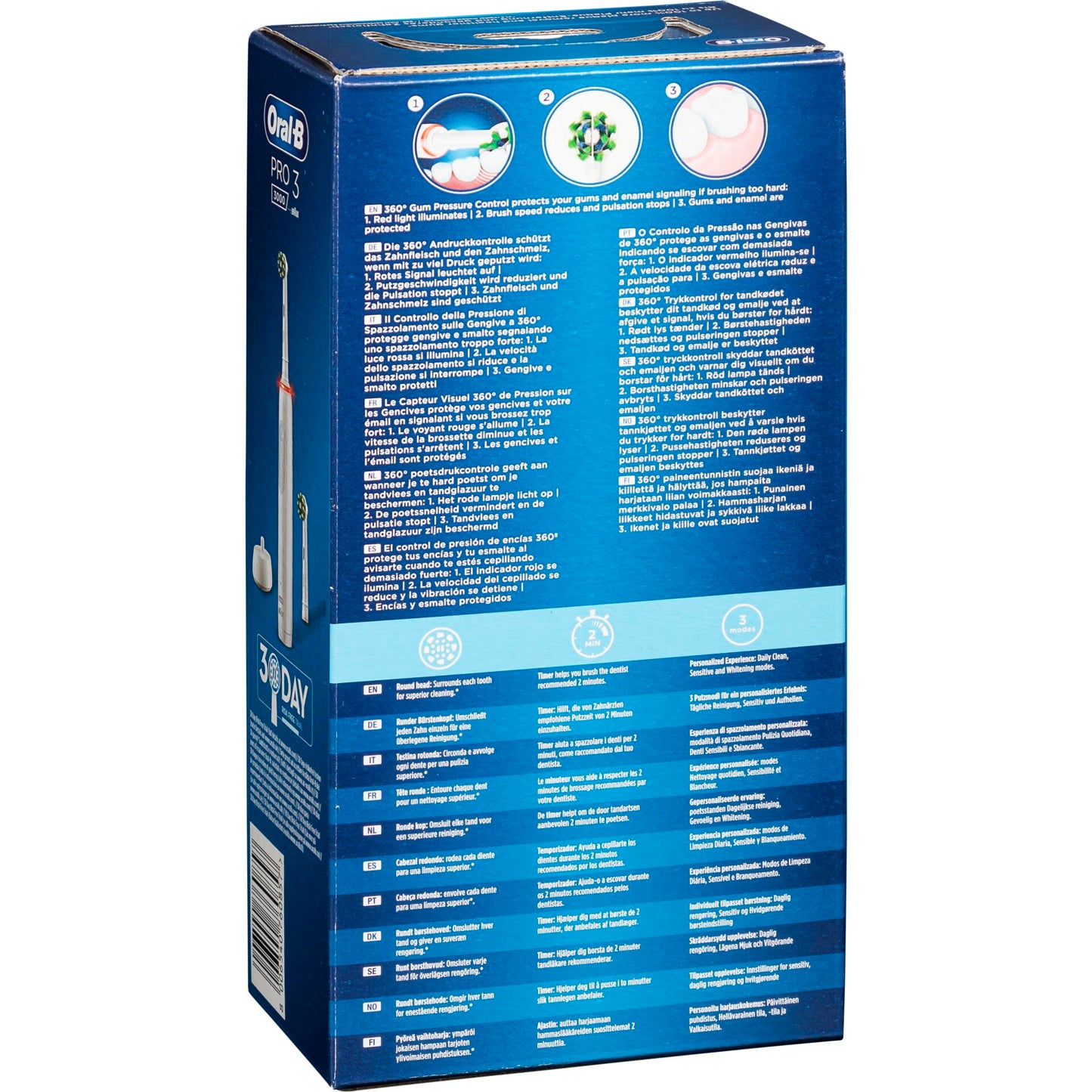 Oral-B PRO 3 3000 Cross Action White Edition