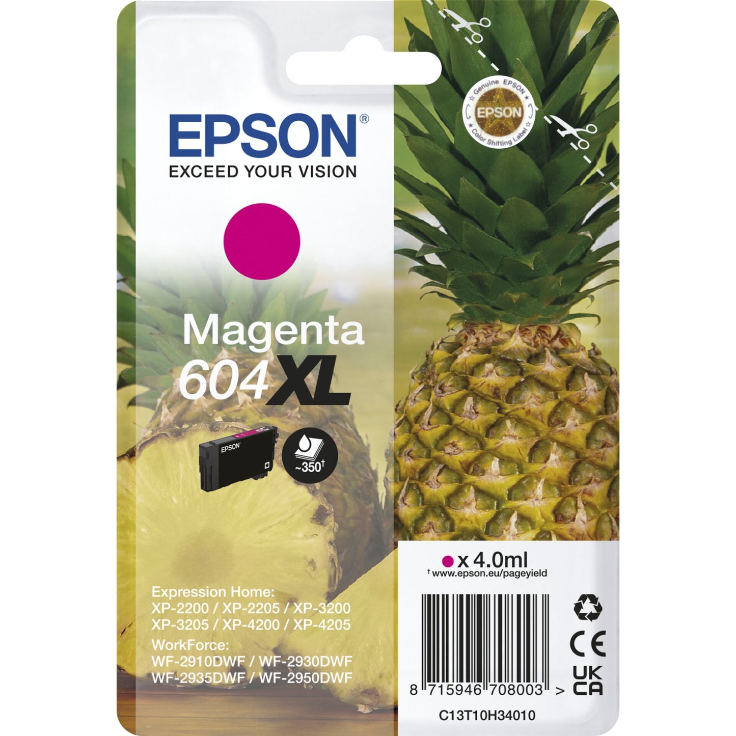Epson ink cartridge magenta 604 XL T 10H3