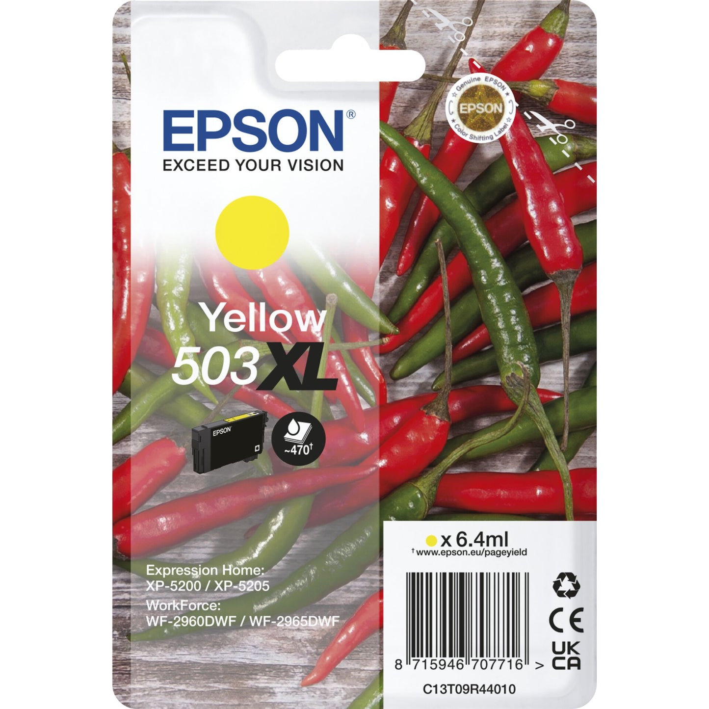 Epson ink cartridge yellow 503 XL T 09R4