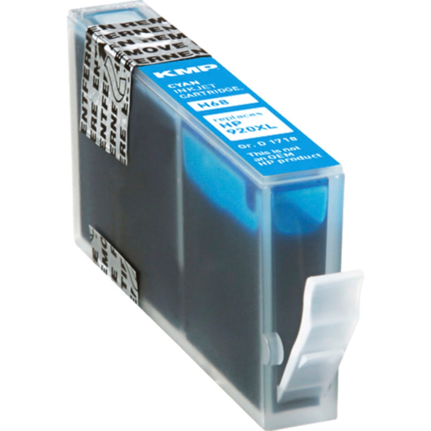 KMP H68 ink cartridge cyan comp. w. HP CD 972 AE No. 920 XL