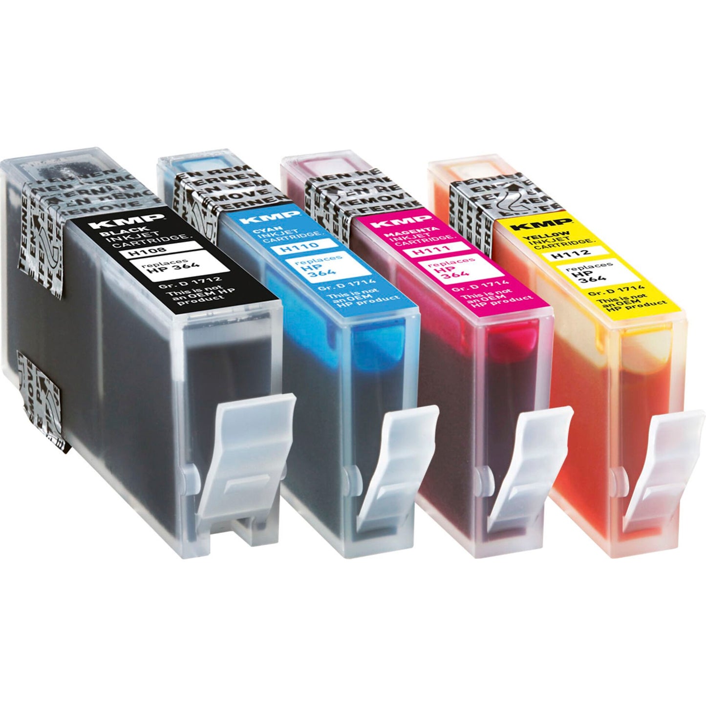 KMP H108V Multipack BK/C/M/Y compatible with HP No. 364