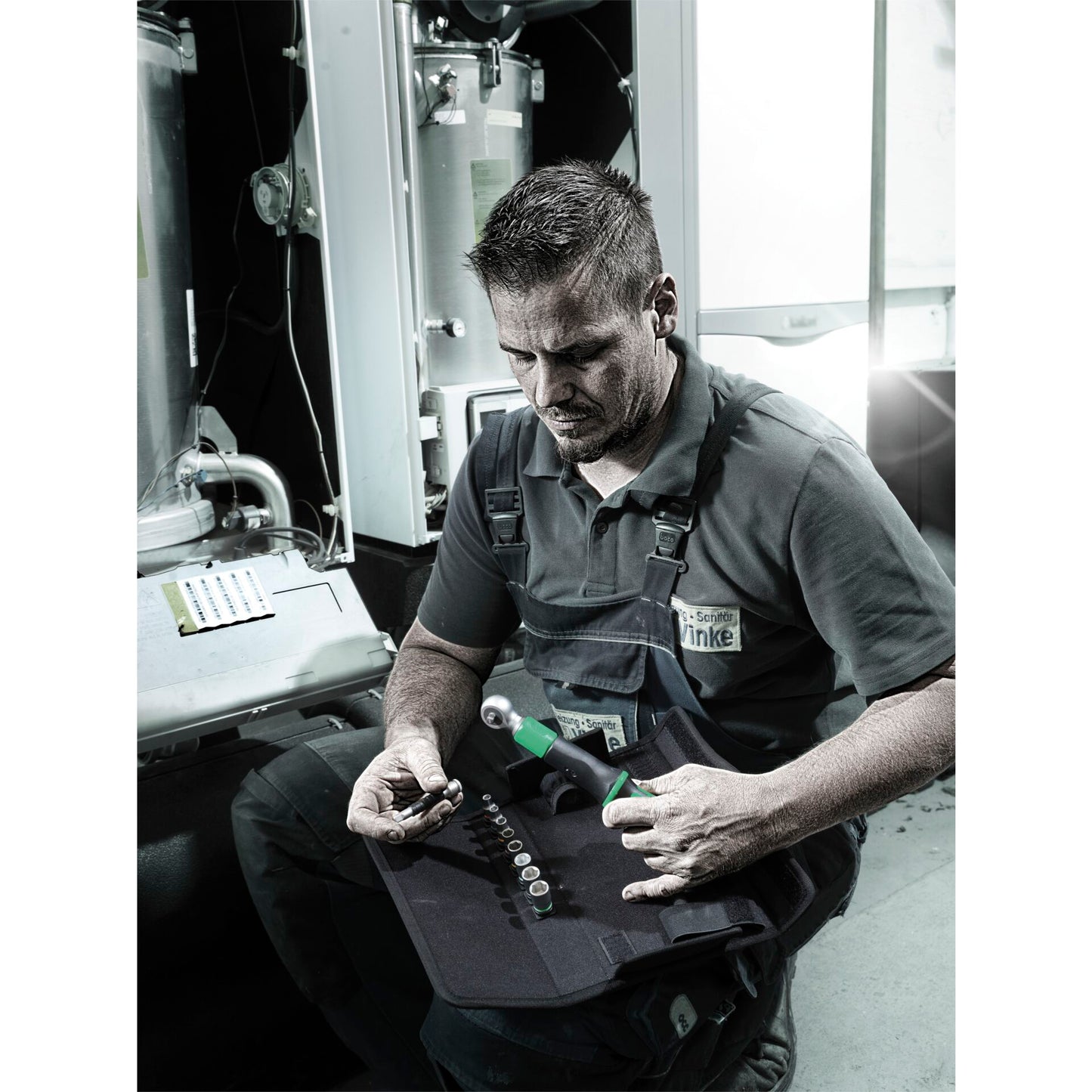 Wera Safe-Torque A 1 Set 1 1/4 Square, 2-12 Nm
