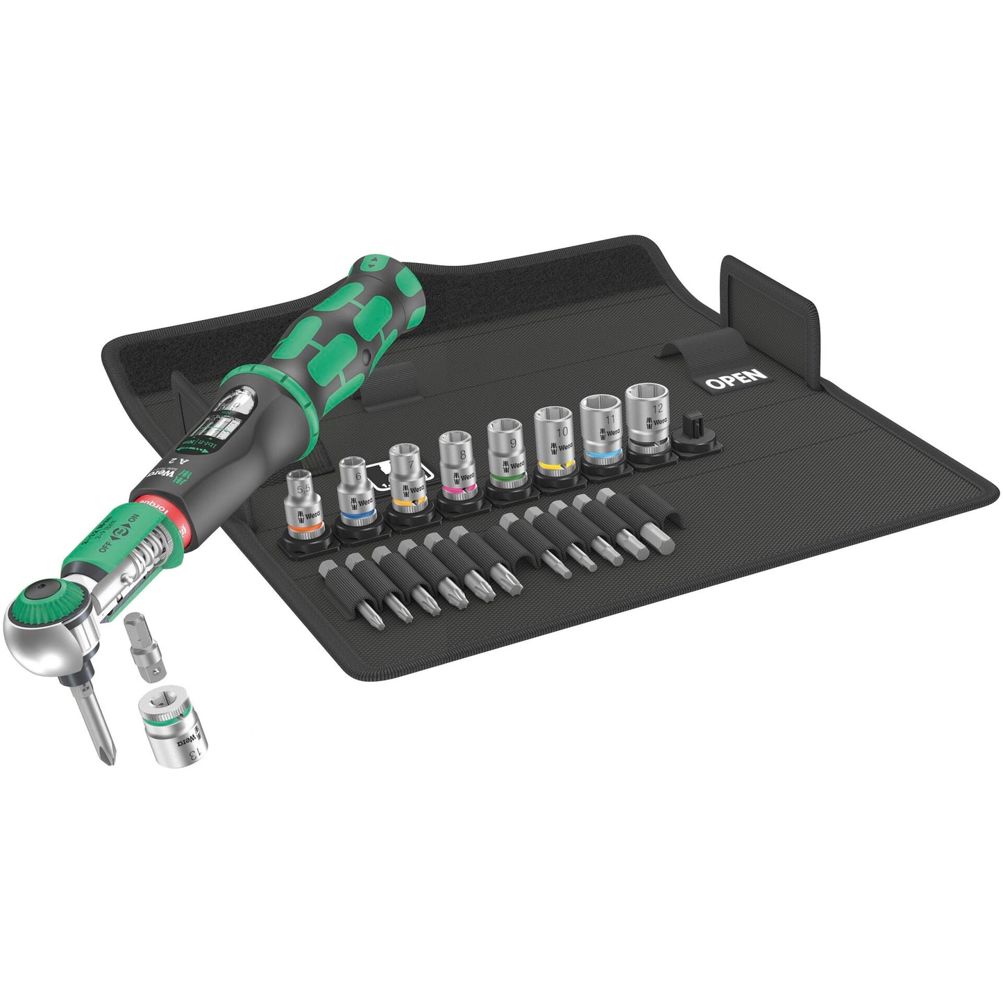 Wera Safe-Torque A 2 Set 1 1/4 Hexagon, 2-12 Nm