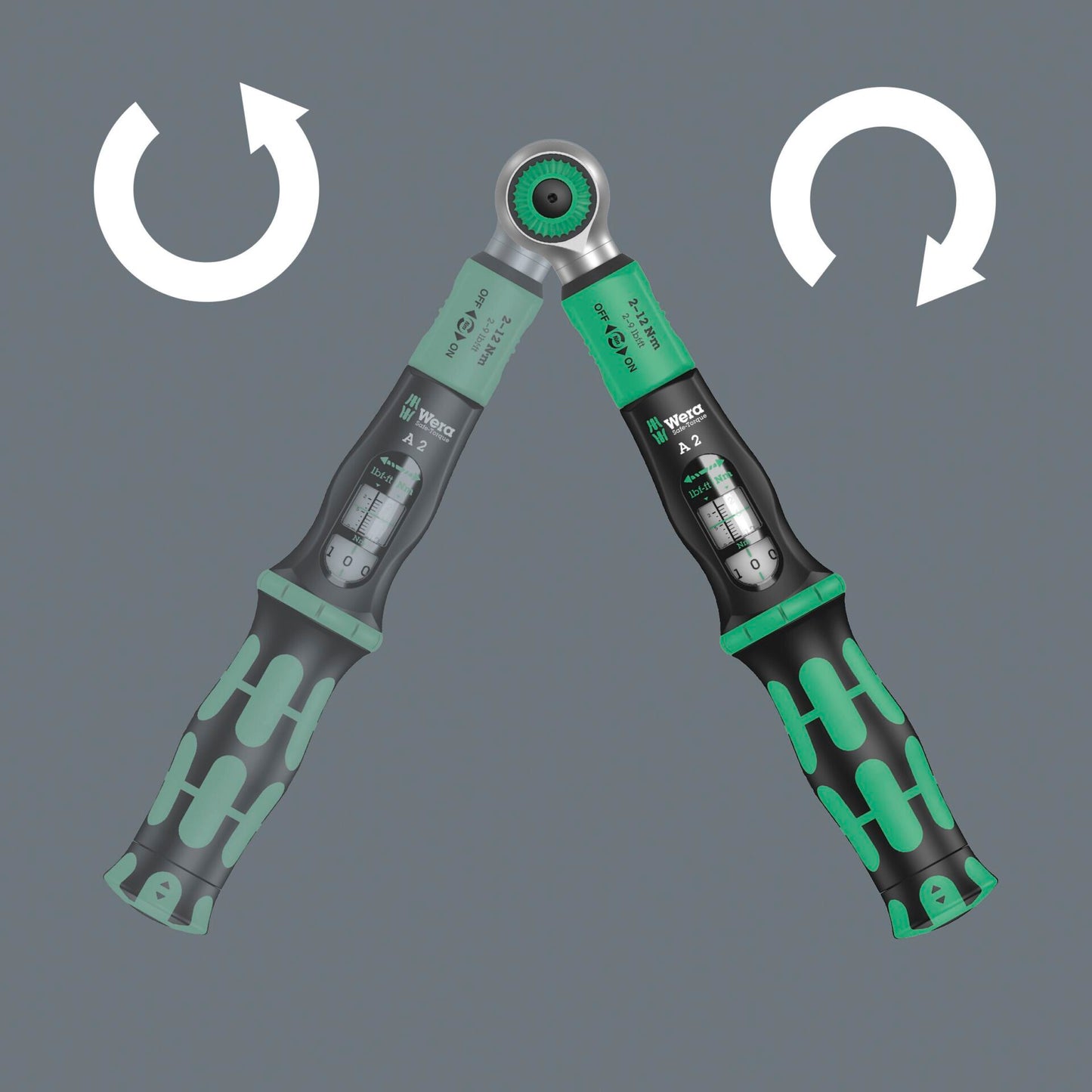 Wera Safe-Torque A 2 Set 1 1/4 Hexagon, 2-12 Nm