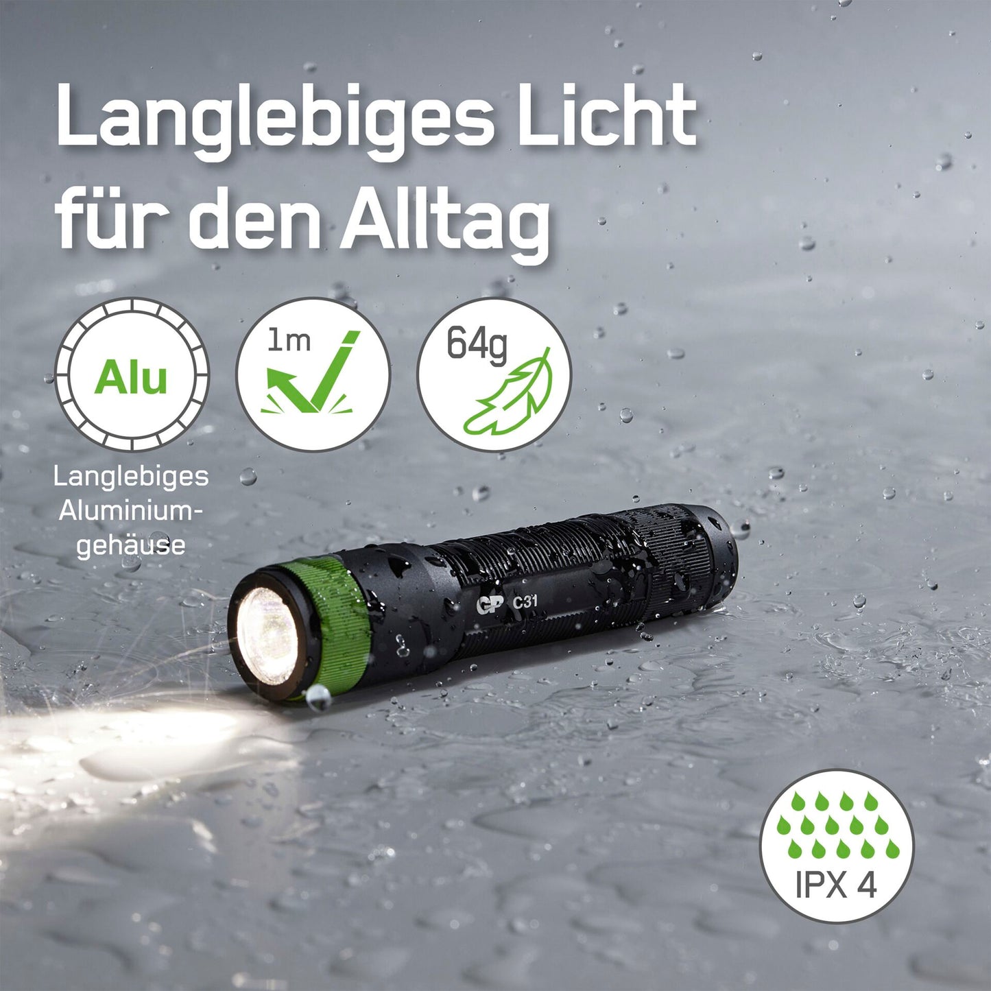 GP Torch C31X 100 Lumen 1 x AA 260GPACT0C31X000