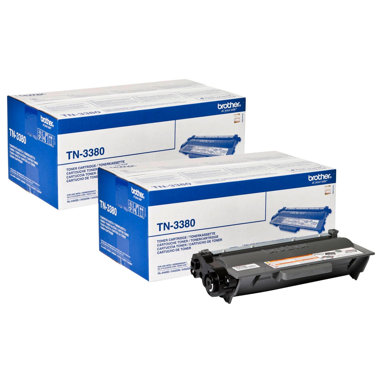 Brother TN-3380 Twinpack Toner black