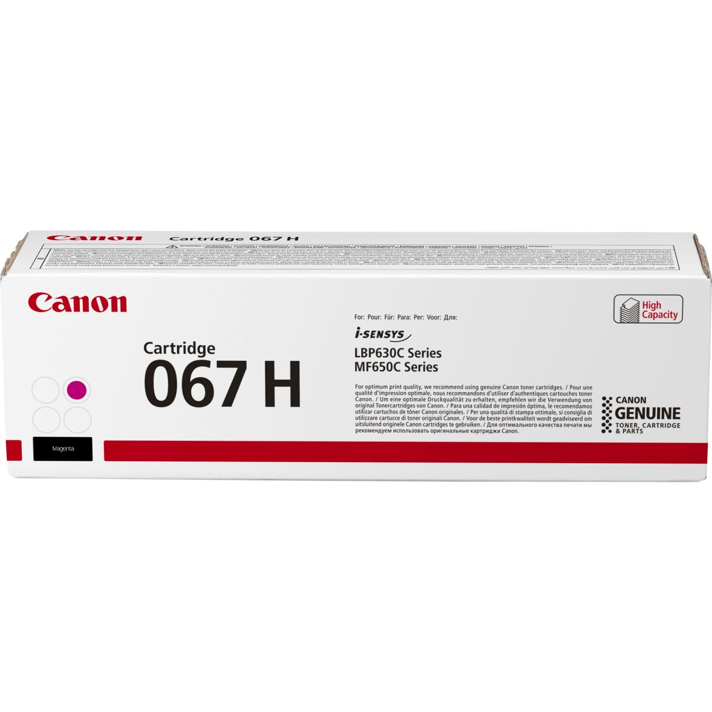 Canon Toner Cartridge 067 H M magenta