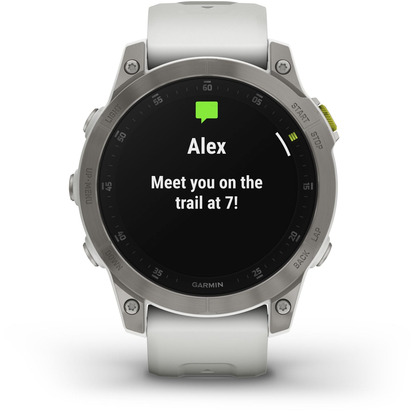 Garmin EPIX (Gen 2) snow white/titanium Titan