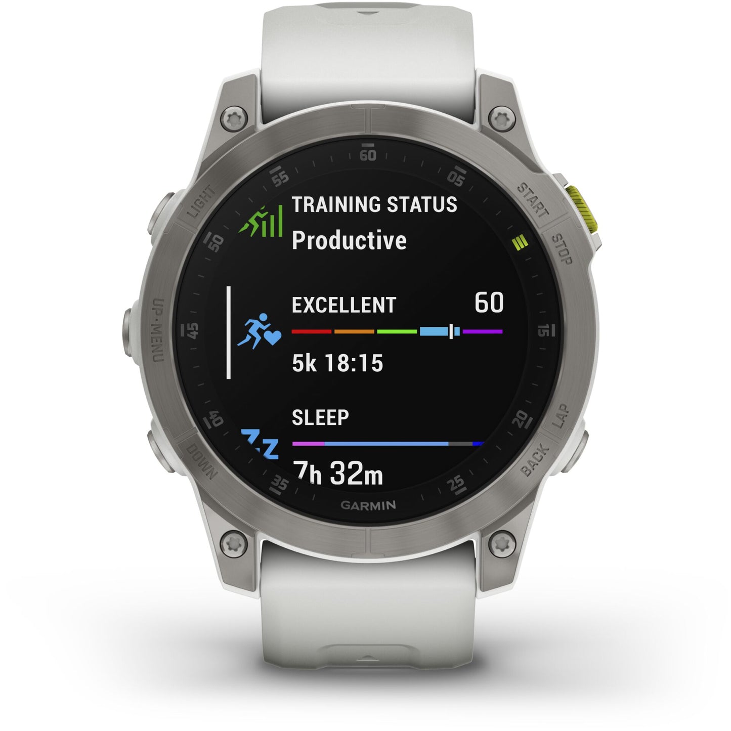 Garmin EPIX (Gen 2) snow white/titanium Titan