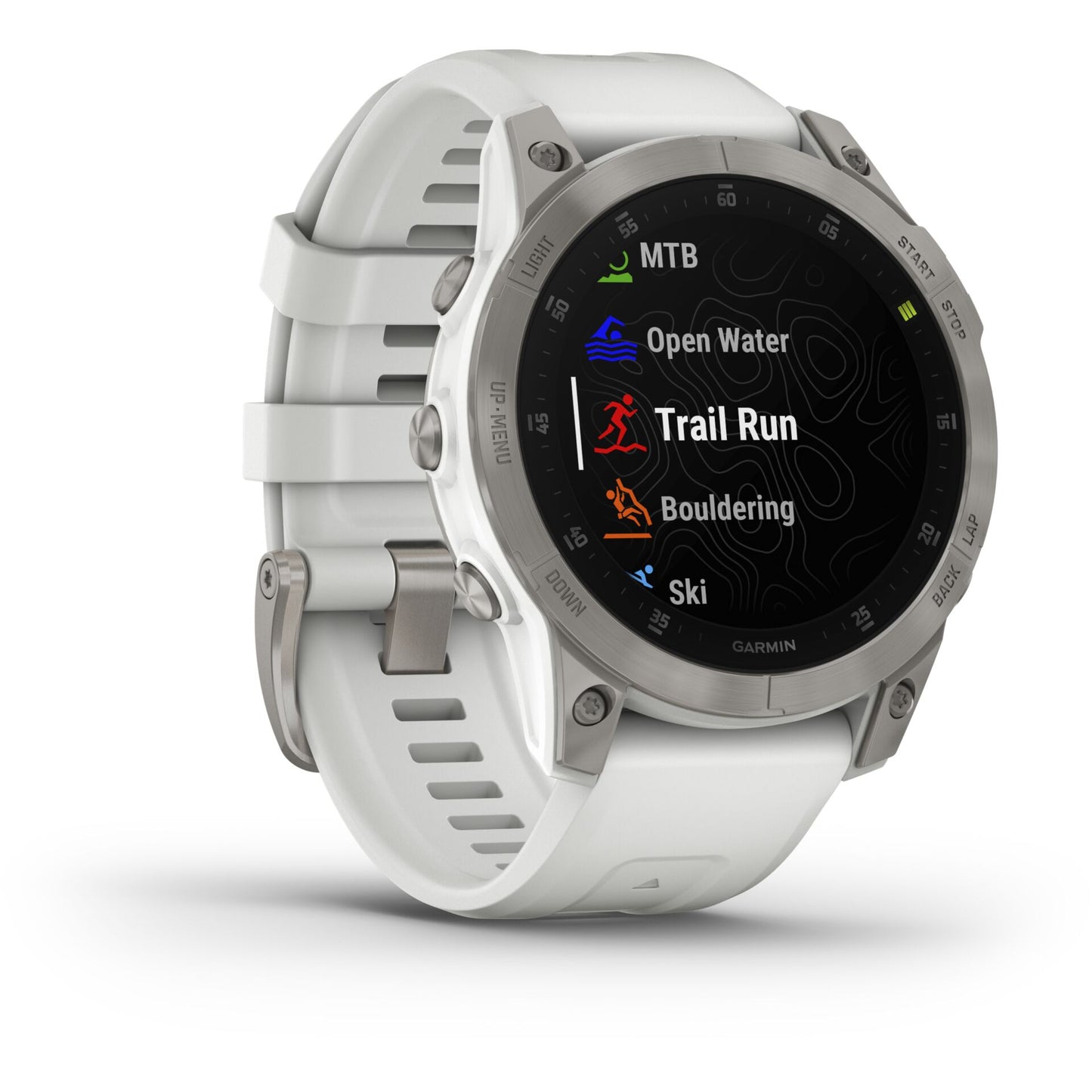 Garmin EPIX (Gen 2) snow white/titanium Titan