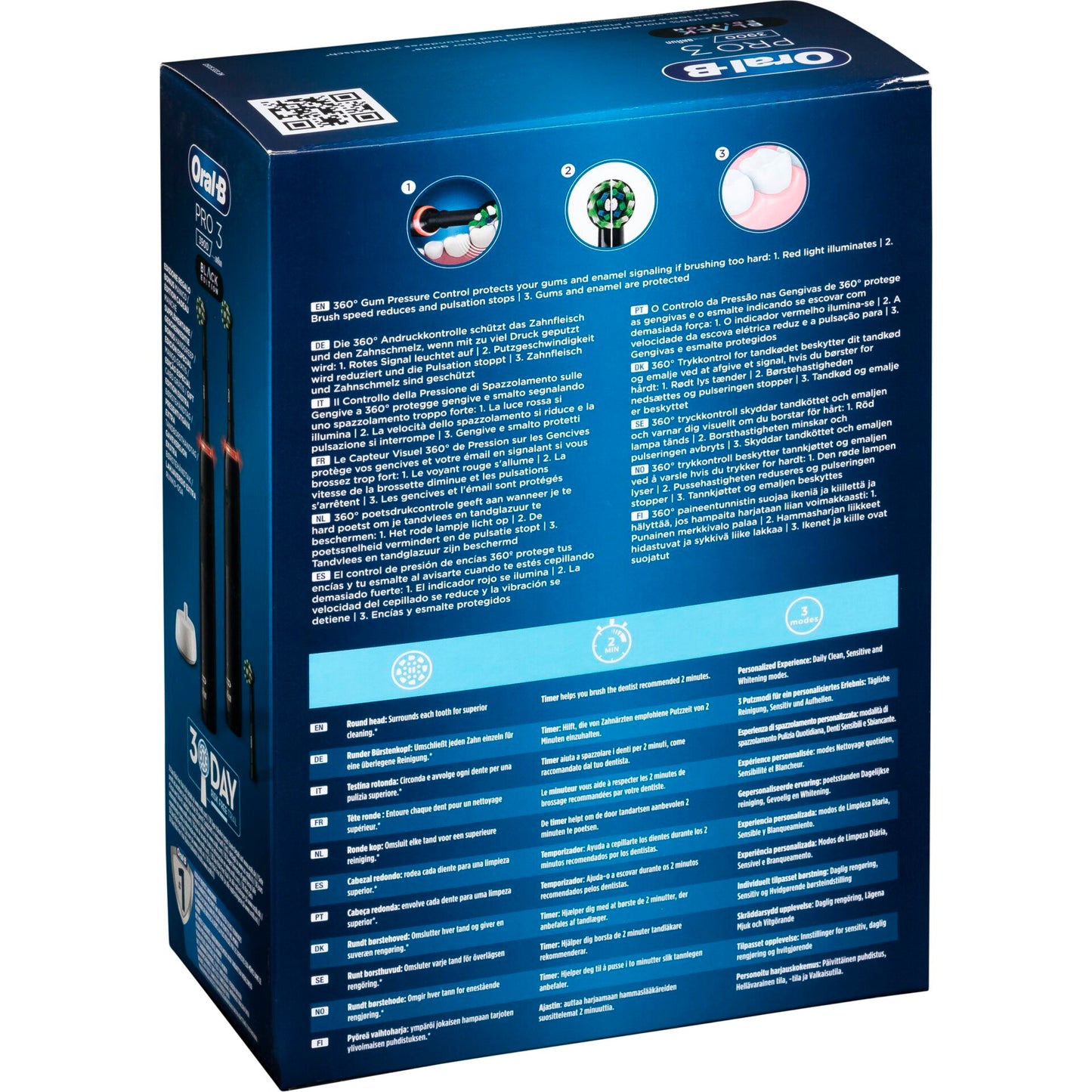 Oral-B PRO 3 3900 Duopack Black Edition