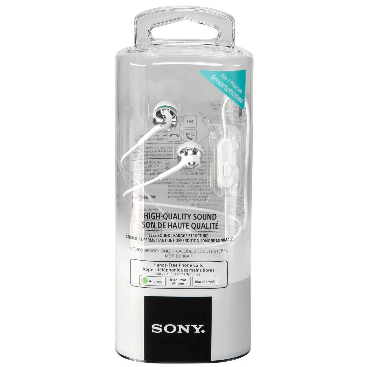 Sony MDR-EX110APW white