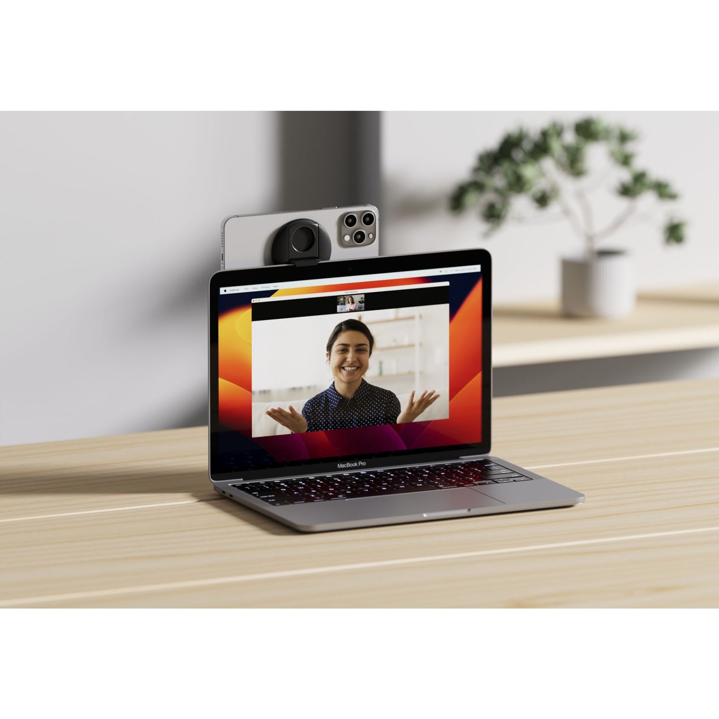 Belkin iPhone Holder w. MagSafe for Mac Notebooks bl. MMA006btBK