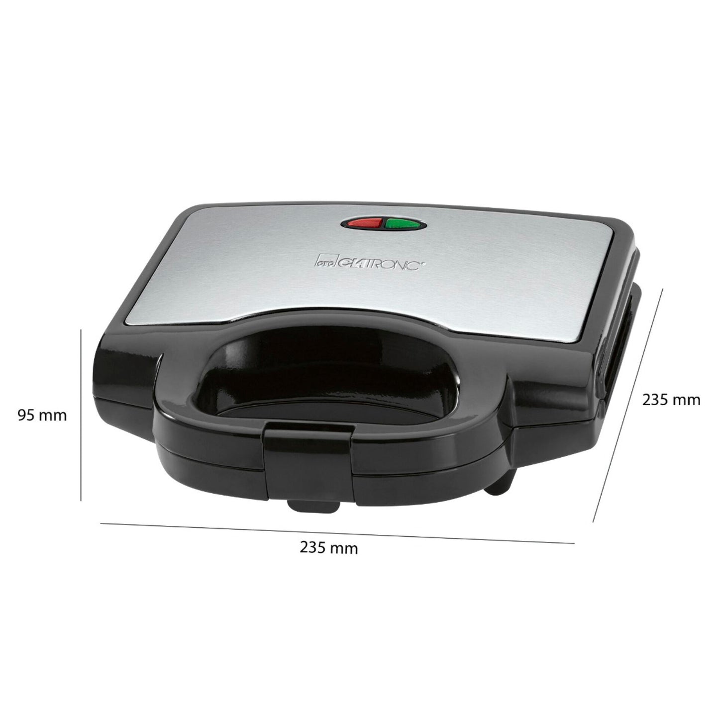 Clatronic ST 3778 black-inox Sandwich Toaster