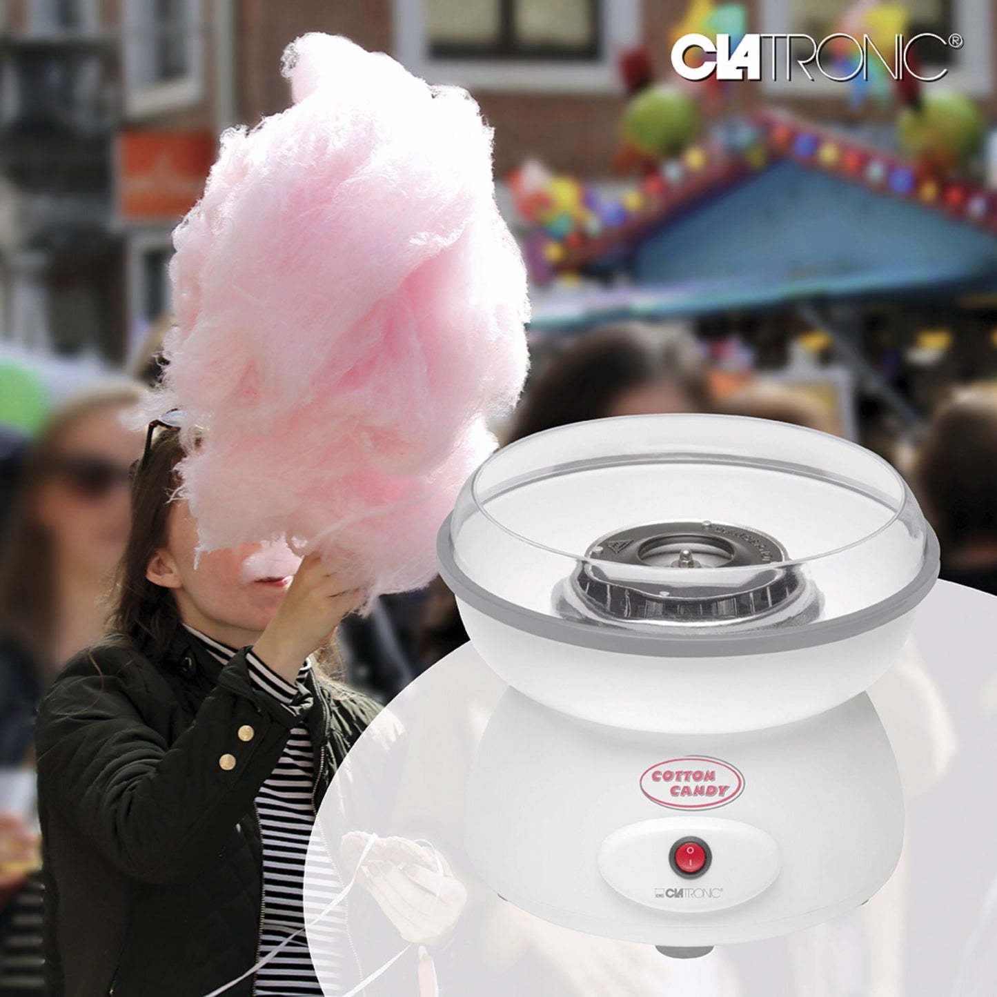 Clatronic ZWM 3478 white Candyfloss Maker