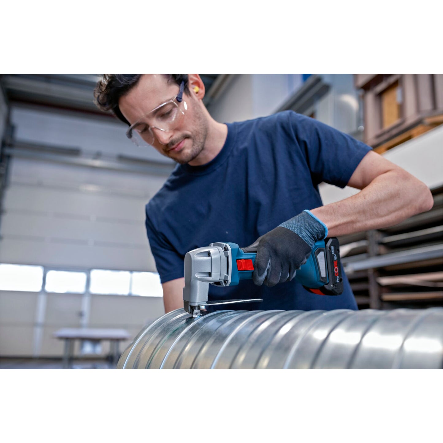 Bosch GSC 18V-16 E Cordless Tin Snips solo