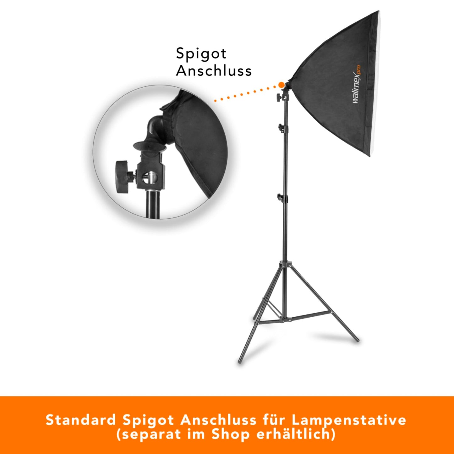 walimex pro LED 60W Softbox 40x60cm Bi color