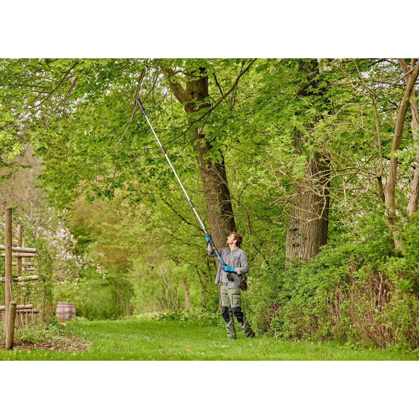 Gardena Telescopic HighCut 360/18V P4A Ready-To-Use