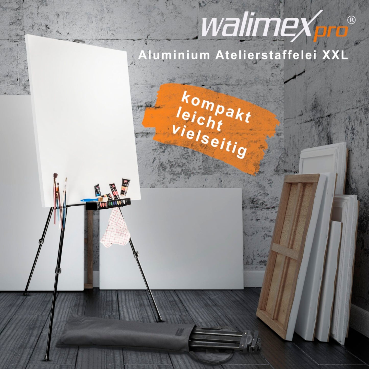Walimex Pro Studio Easel Aluminum XXL 205cm