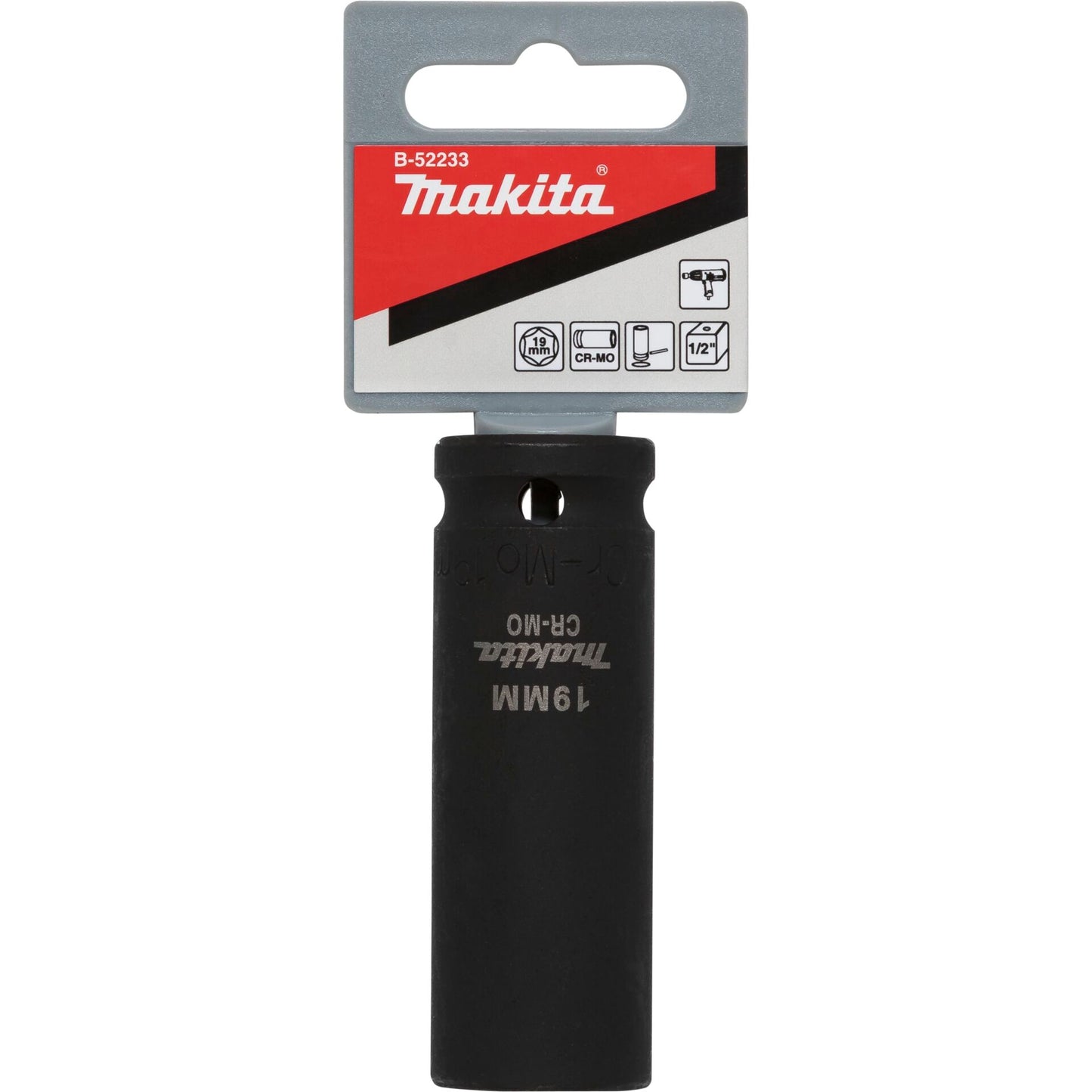 Makita B-52233 Socket Set 1/2 SW19-81.5