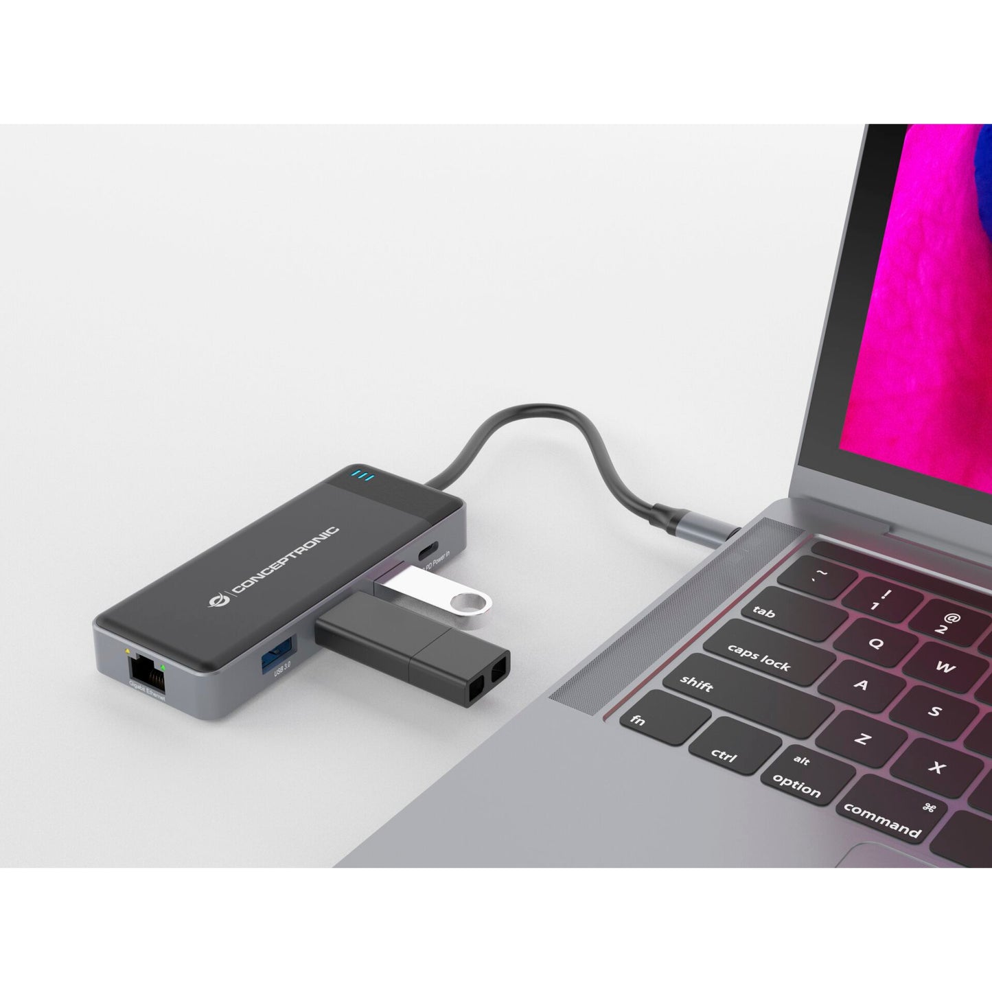 Conceptronic DONN14G 7-in1 USB 3.2 Docking