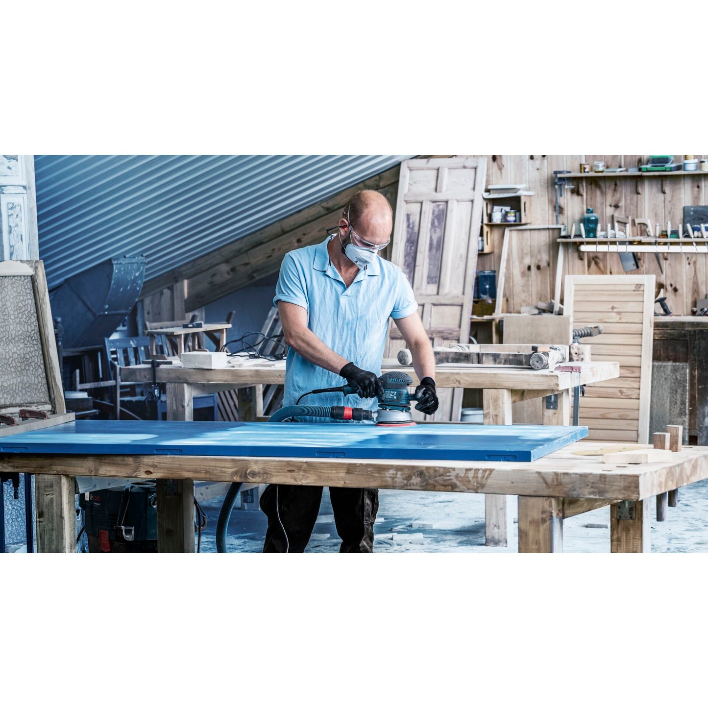 Bosch Sanding Pad C470,150mm K60, 5x EXPERT