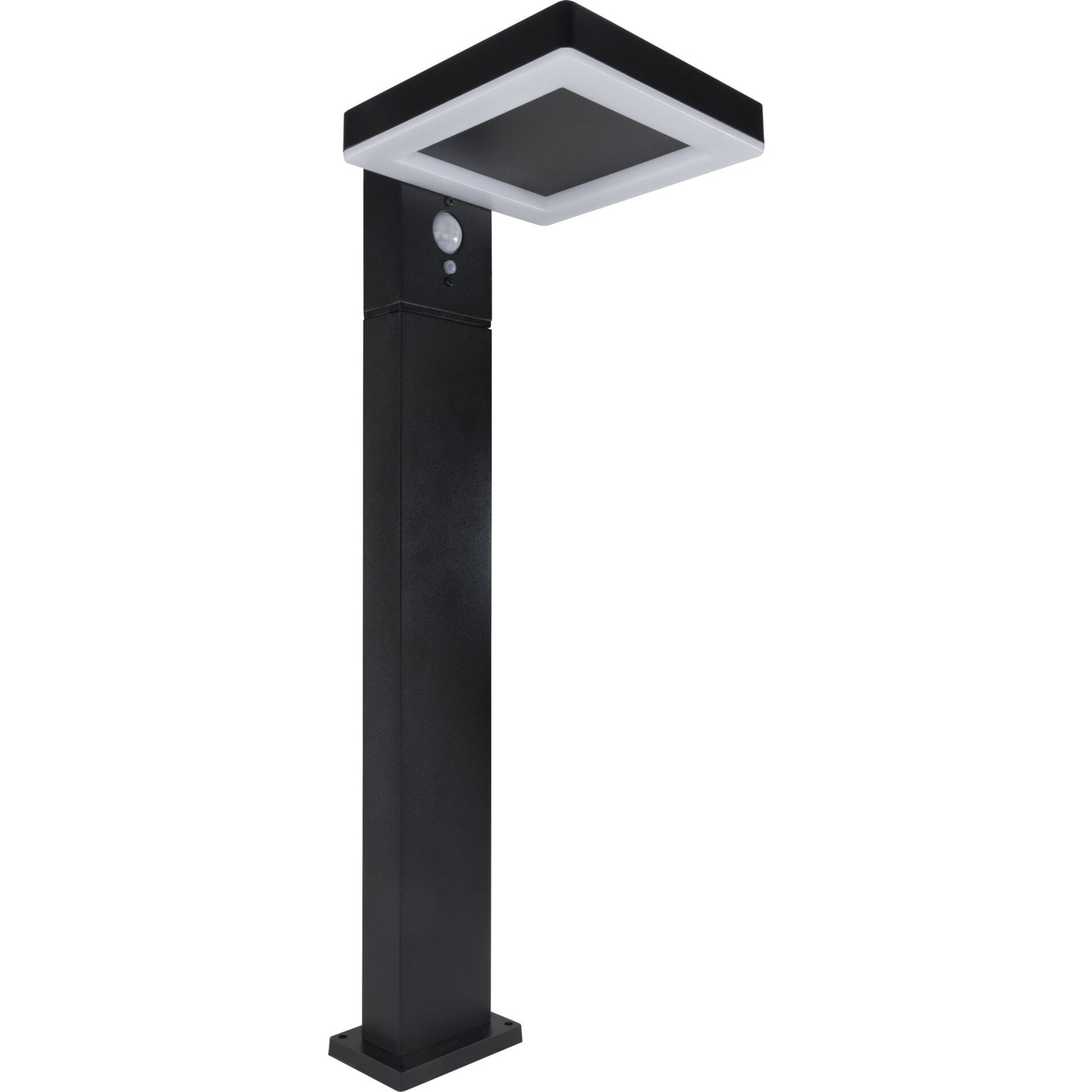 REV LED Solar Floor Lamp Square black                2023001400