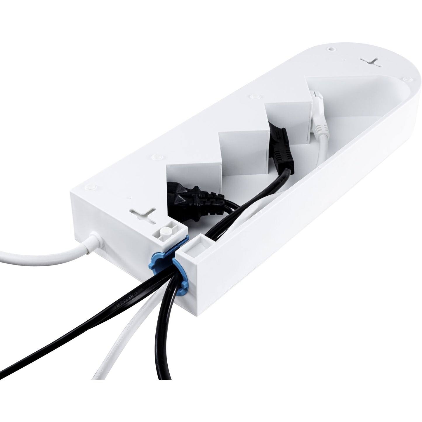 REV NoLook Steckdosenleiste weiß 4=8 fach Schalt. 1,4m 001540112