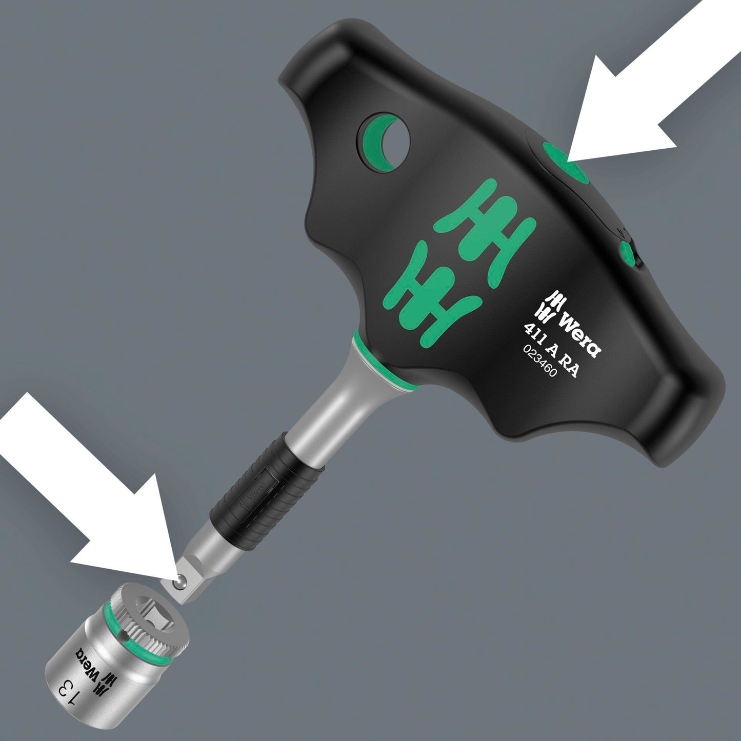 Wera 411 A RA Cross-Handle