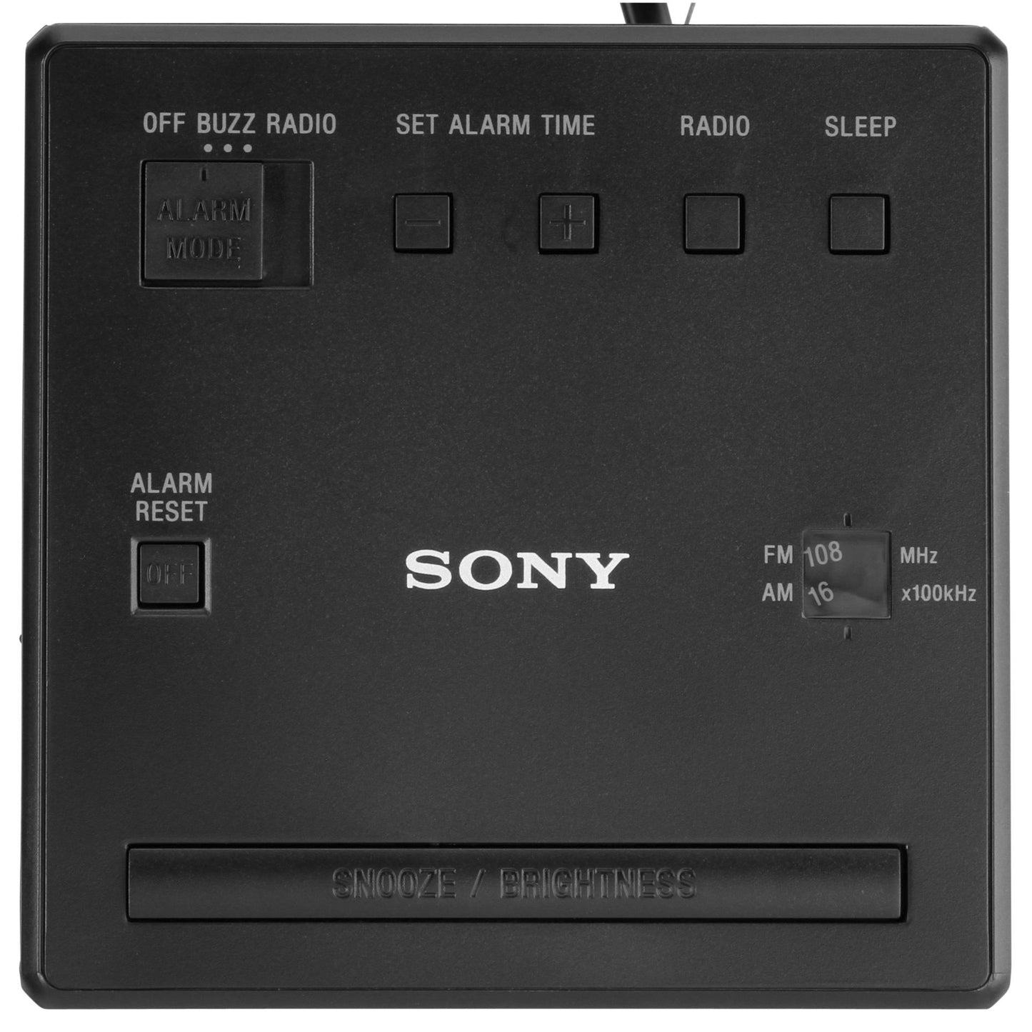Sony ICF-C1 B black