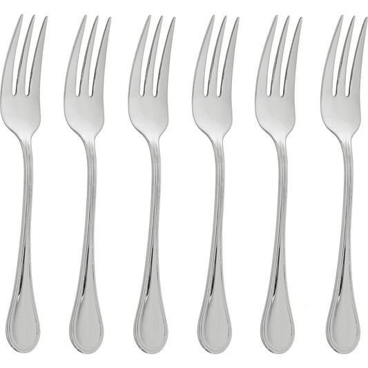 Sambonet Royal Inox 6 Cake Fork Set
