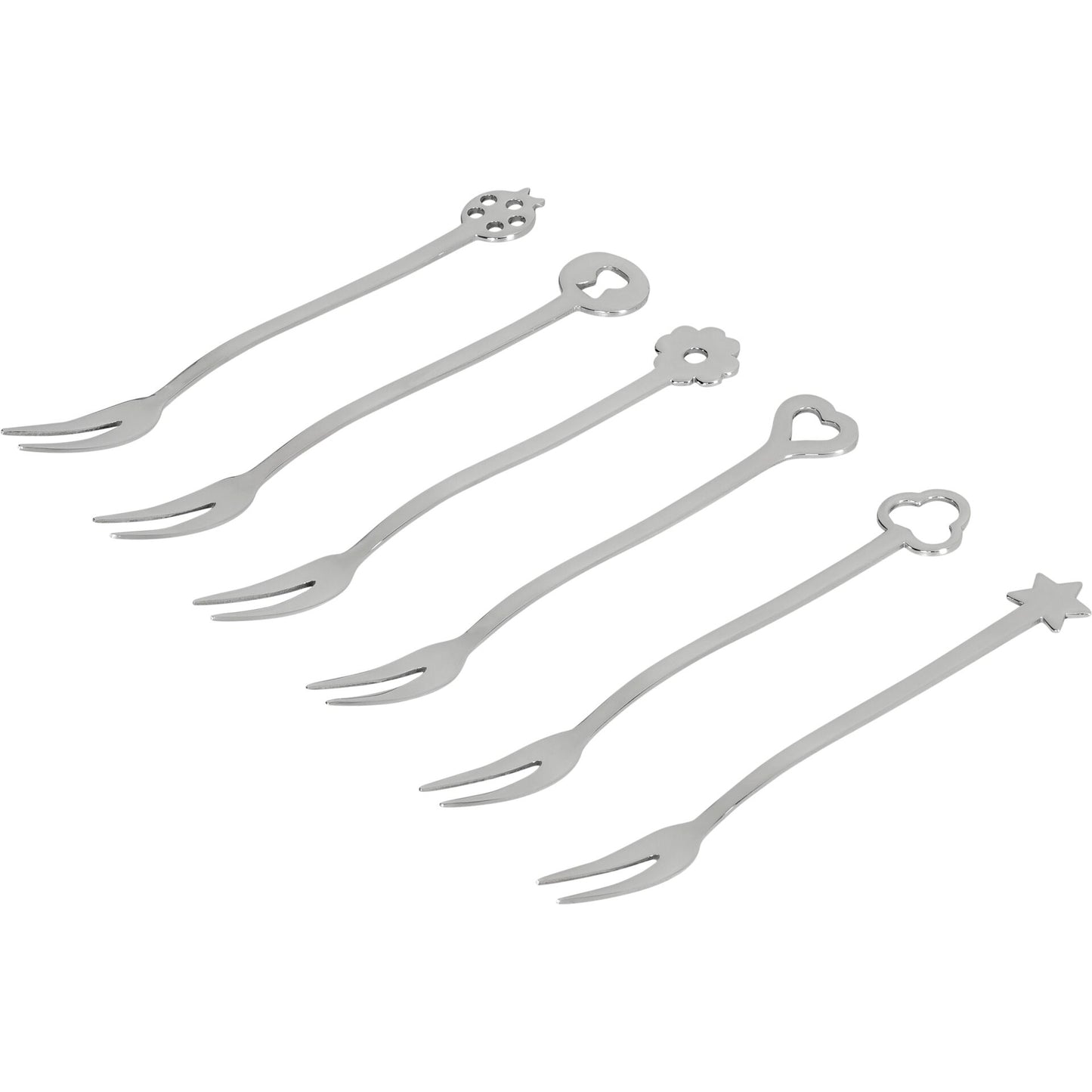 Sambonet New Portafortuna Inox 6 Party Forks