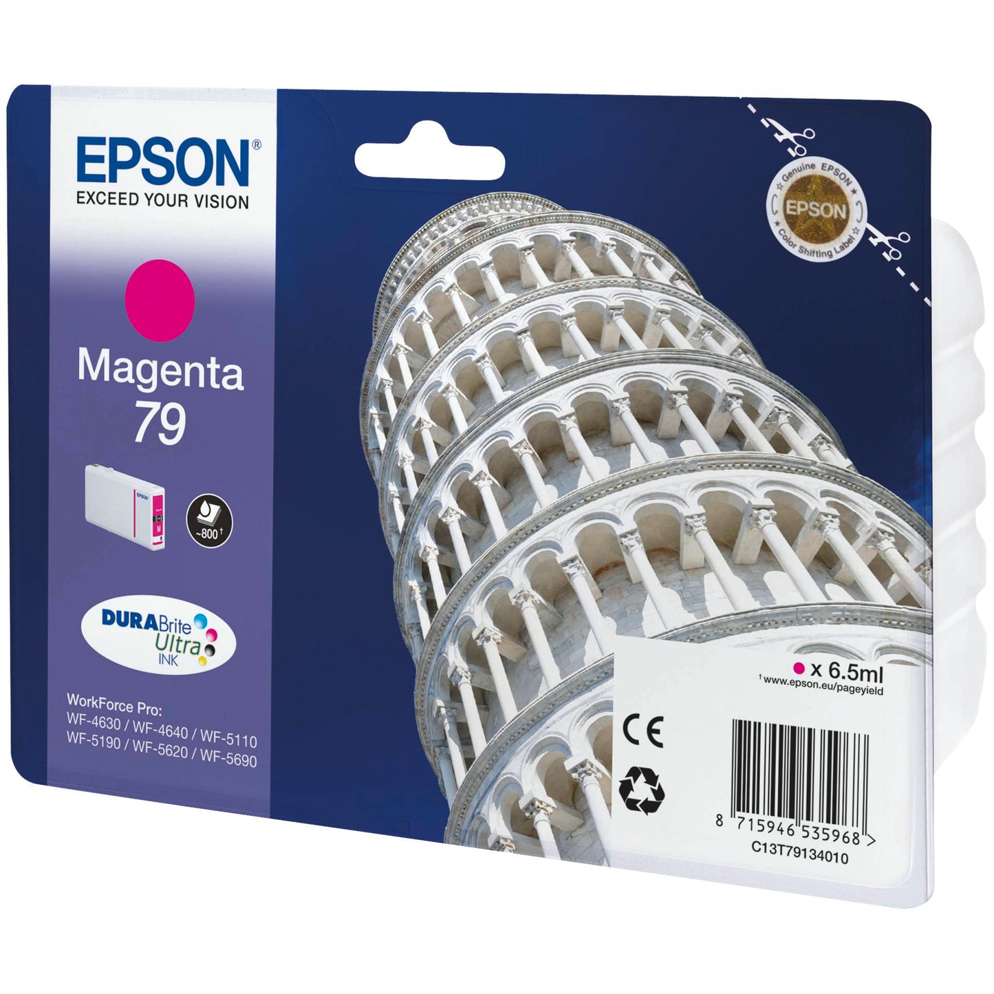 Epson DURABrite Ultra Ink 79 ink cartridge magenta T 7913