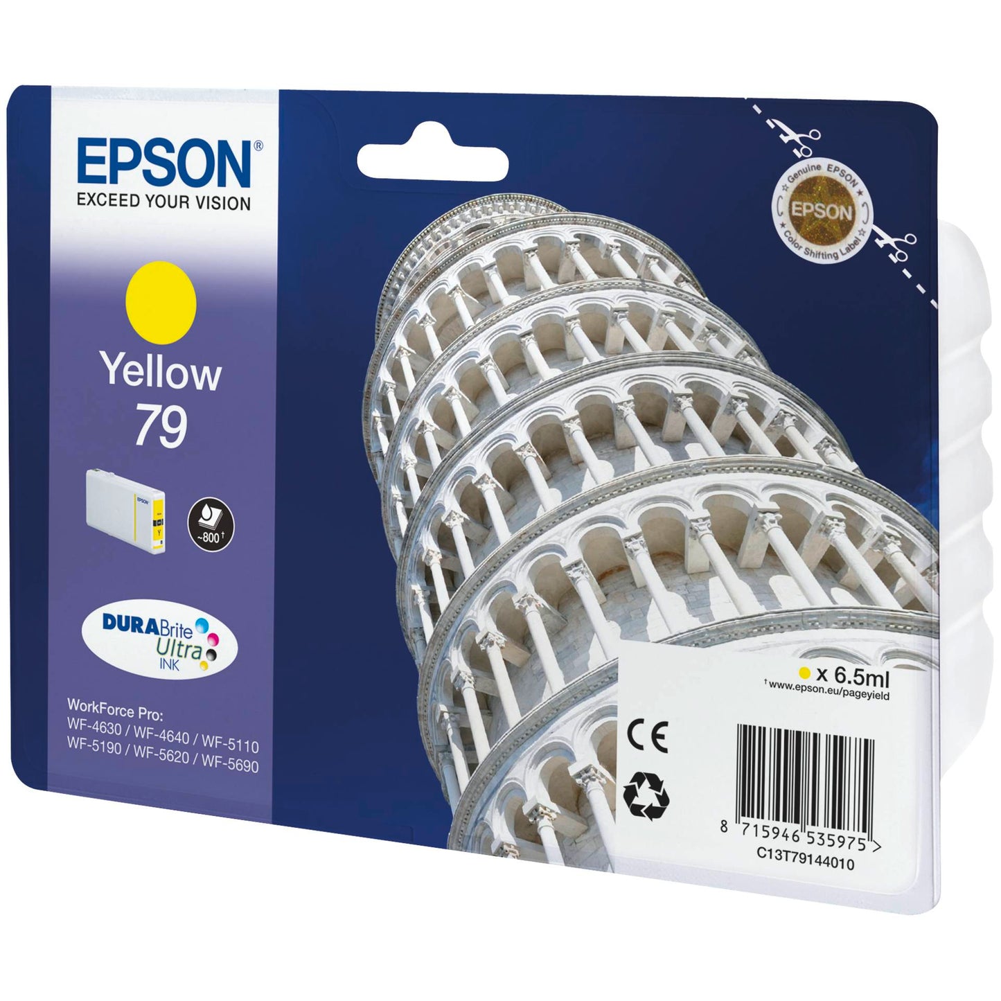 Epson DURABrite Ultra Ink 79 ink cartridge yellow T 7914
