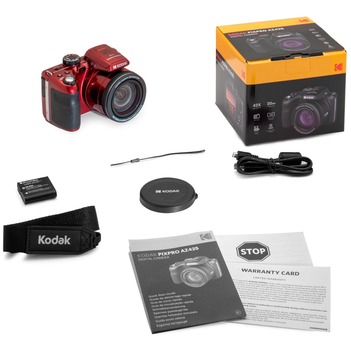 Kodak PixPro AZ425 red