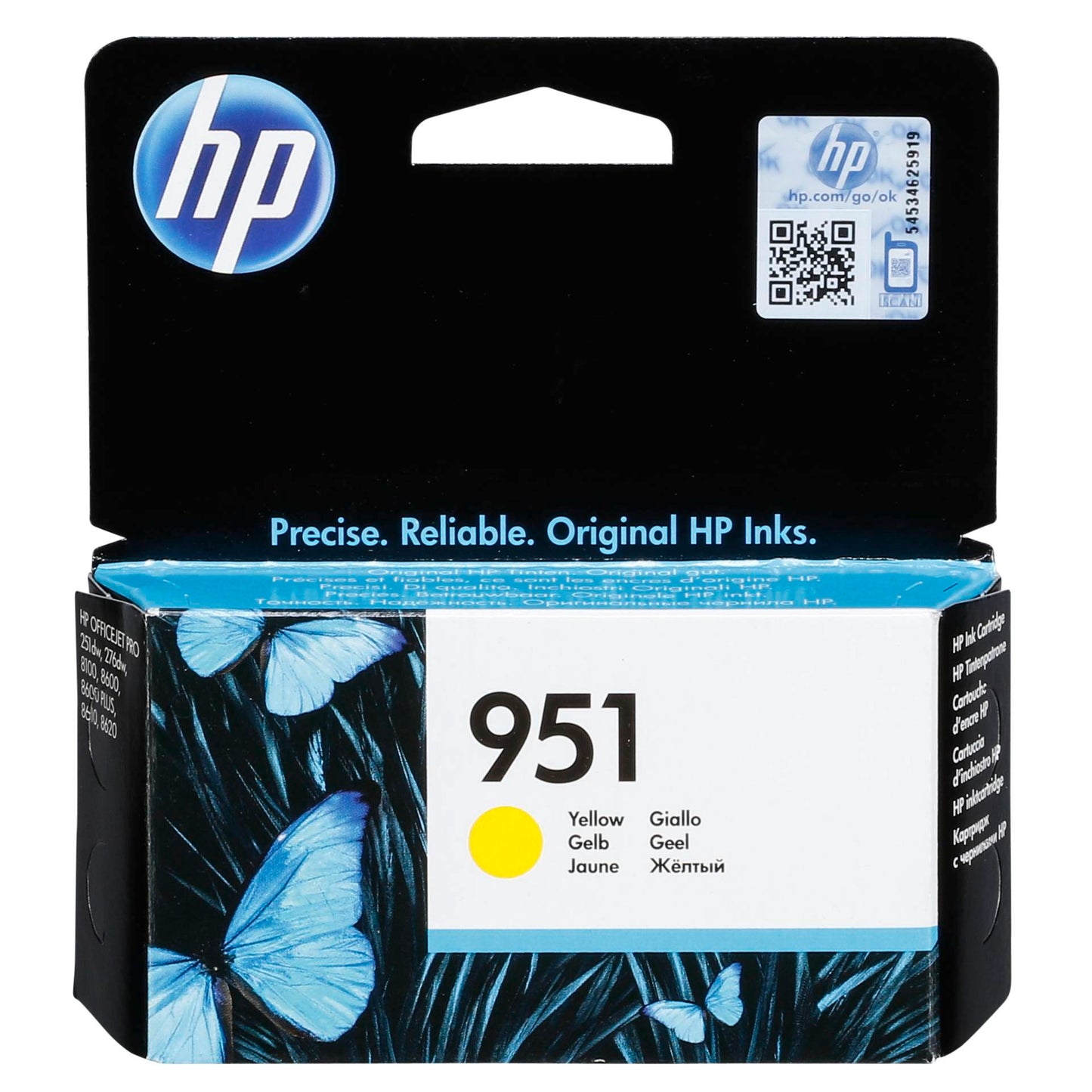HP CN 052 AE ink cartridge yellow No. 951