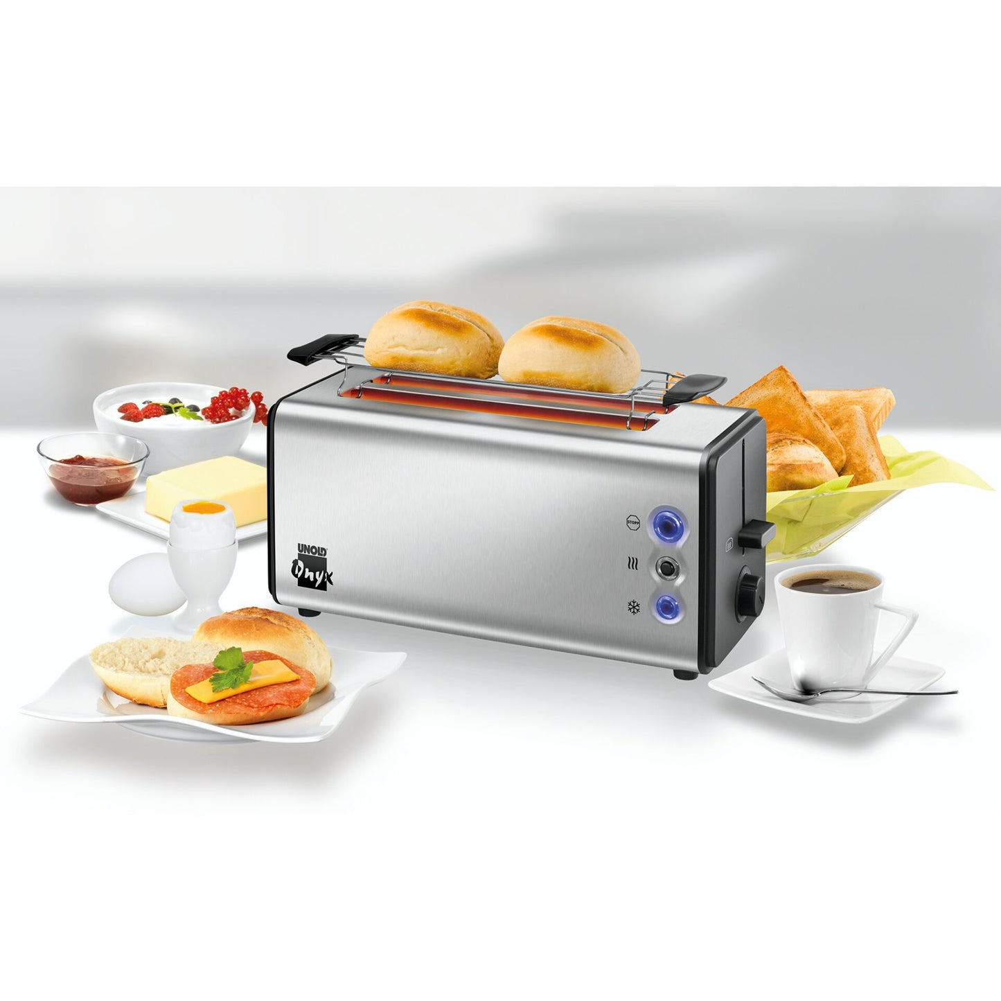 Unold 38915 Toaster Onyx Duplex