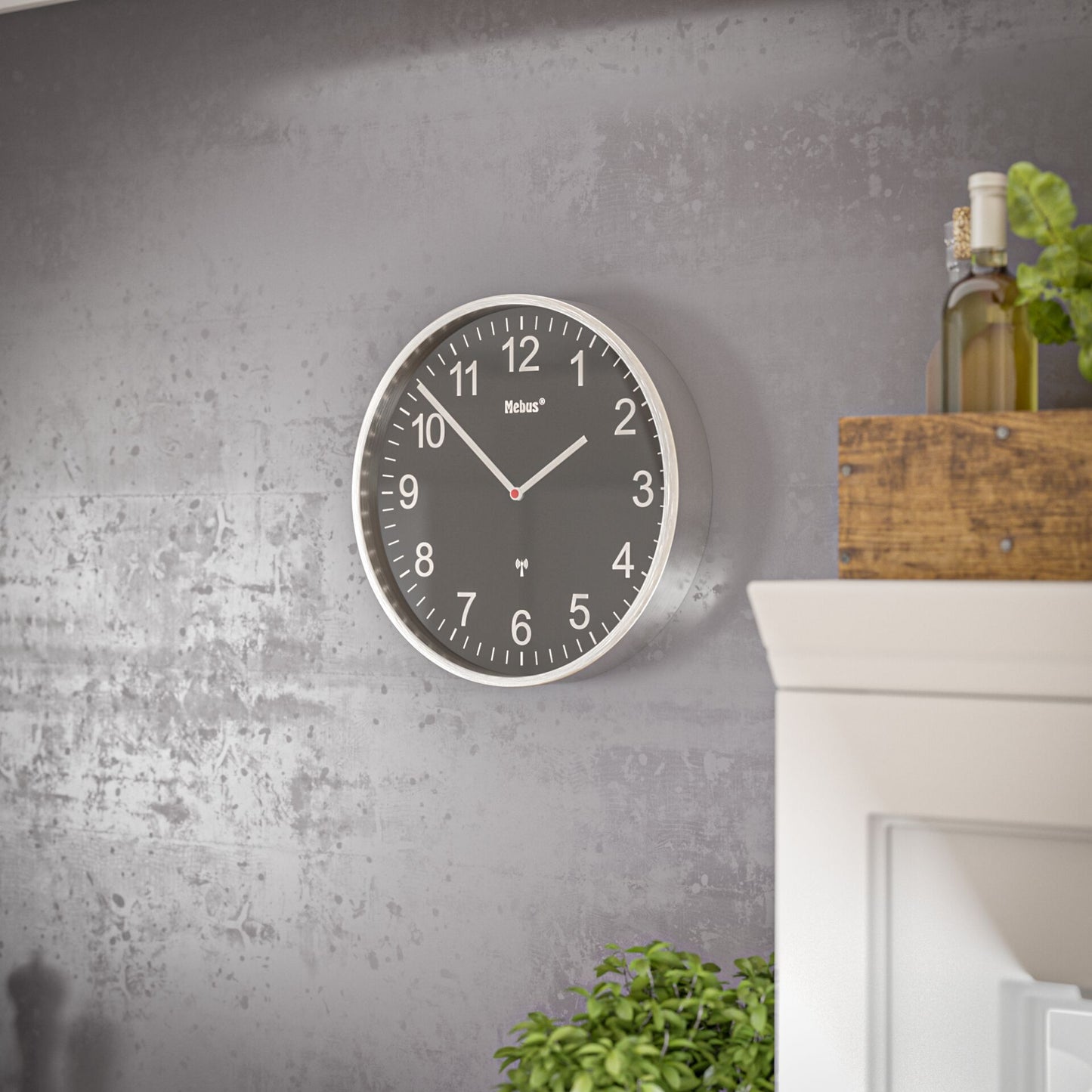 Mebus 19578 Radio controlled Wall Clock