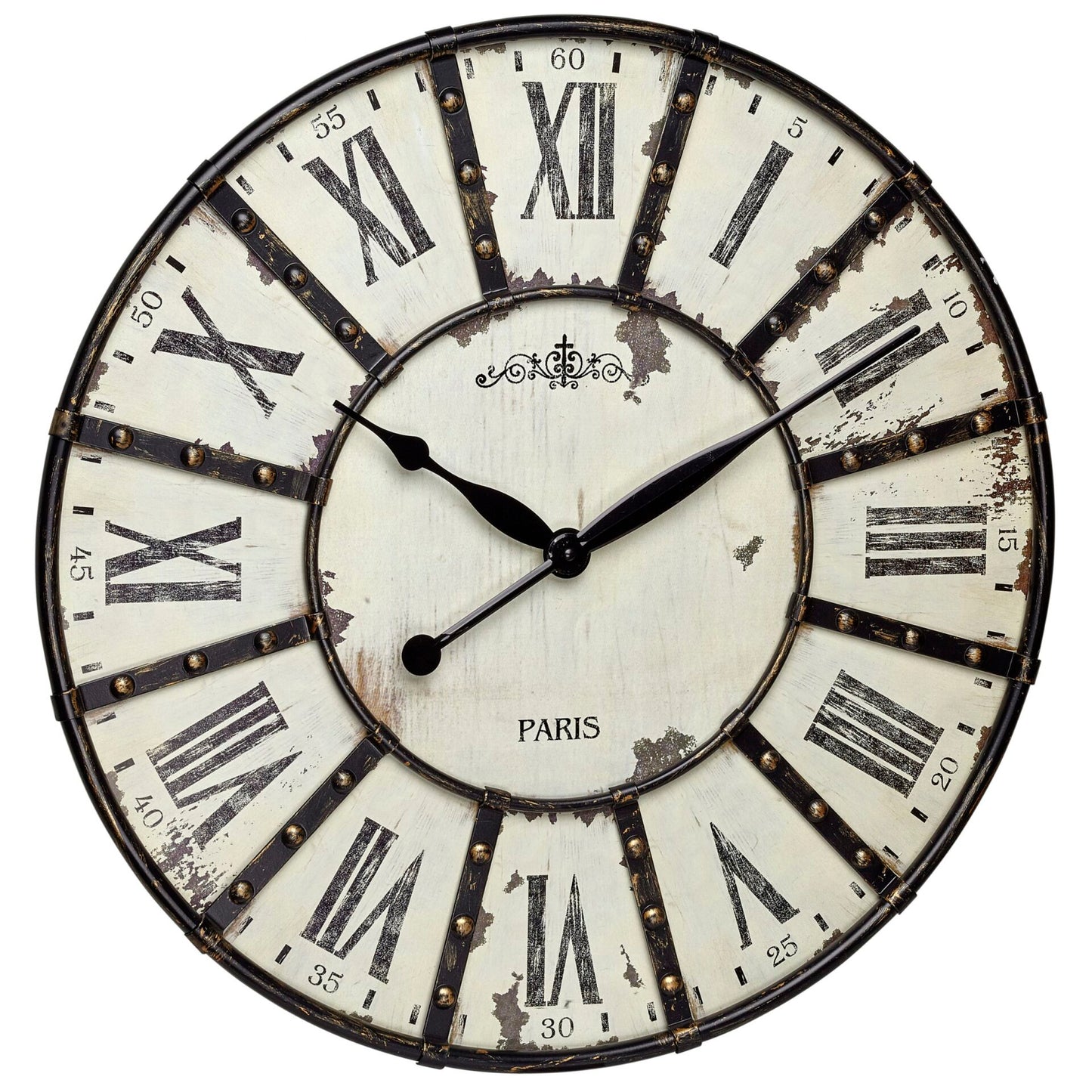 TFA 60.3039.02 VINTAGE XXL Design Wall Clock