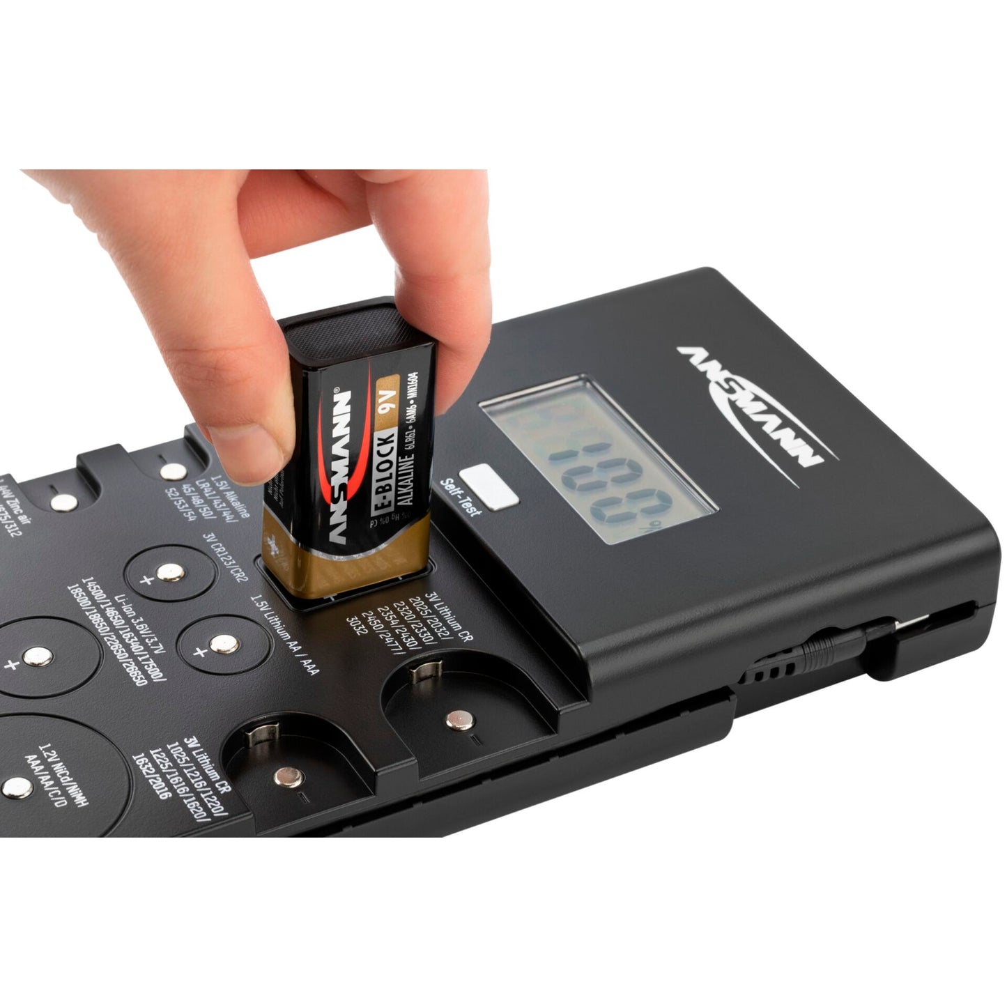 Ansmann Energy Check LCD Battery Tester 1900-0100