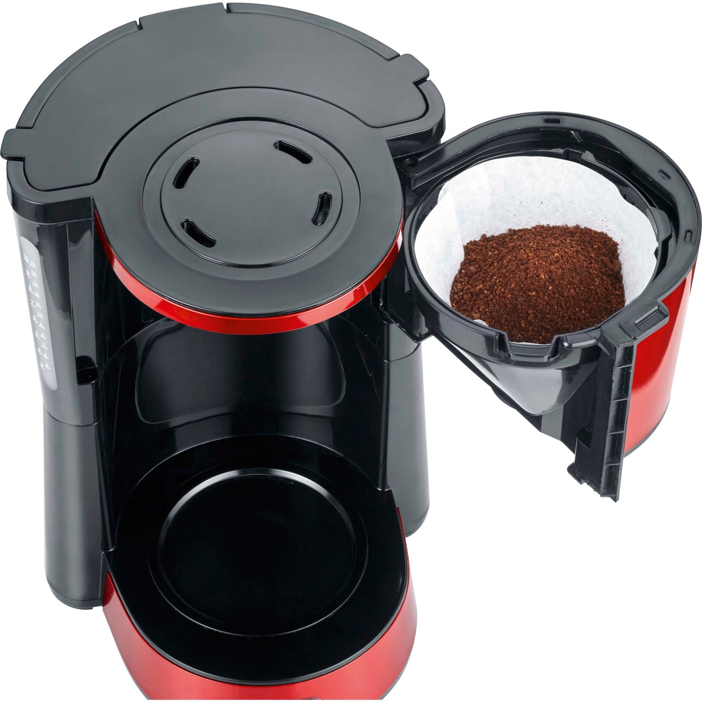 Severin KA 4817 Filter Coffee Maker red
