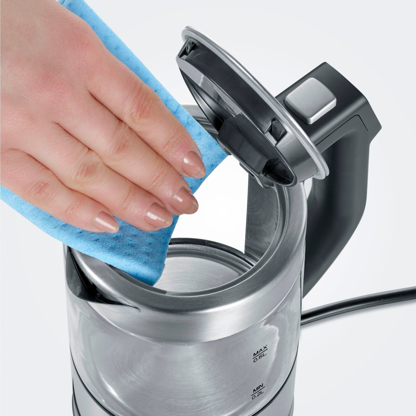 Severin WK 3458 Digital Mini Glass Kettle