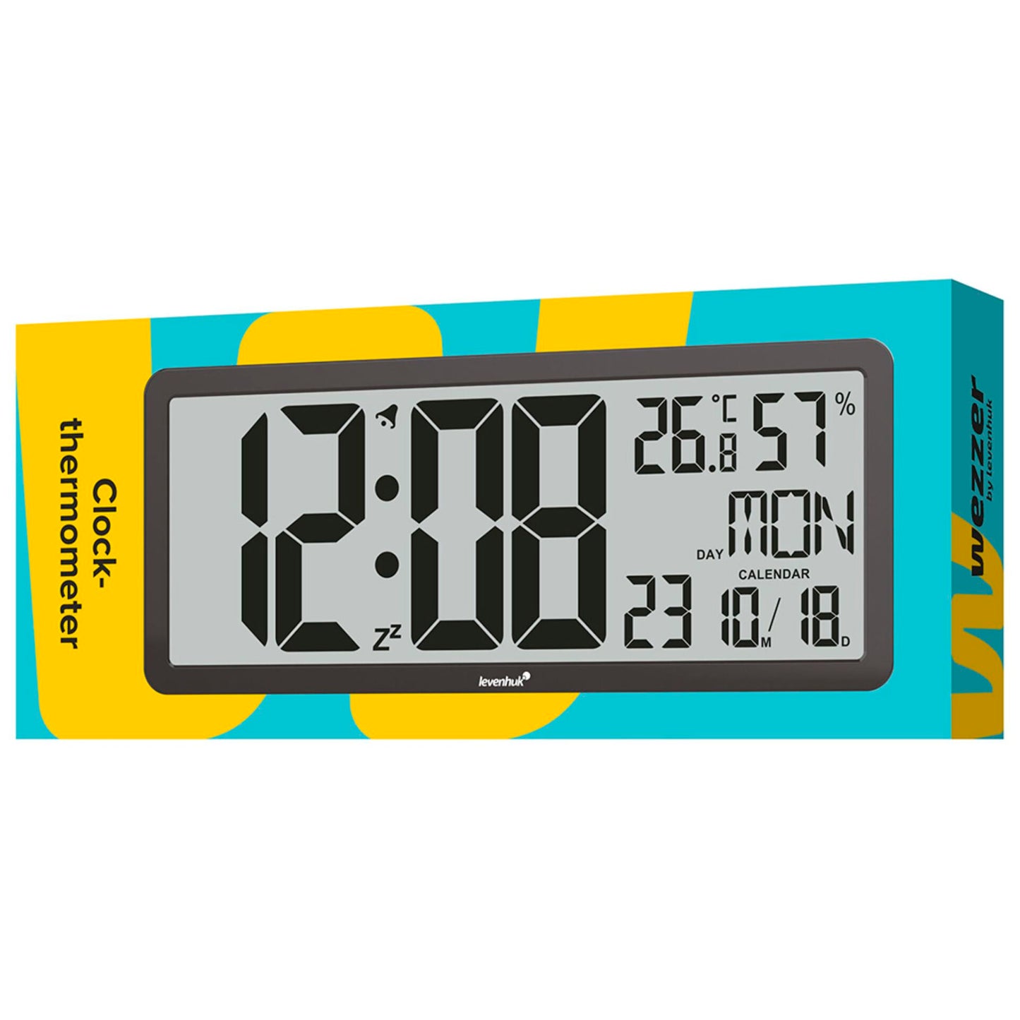 Levenhuk Wezzer Tick H80 Clock Thermometer