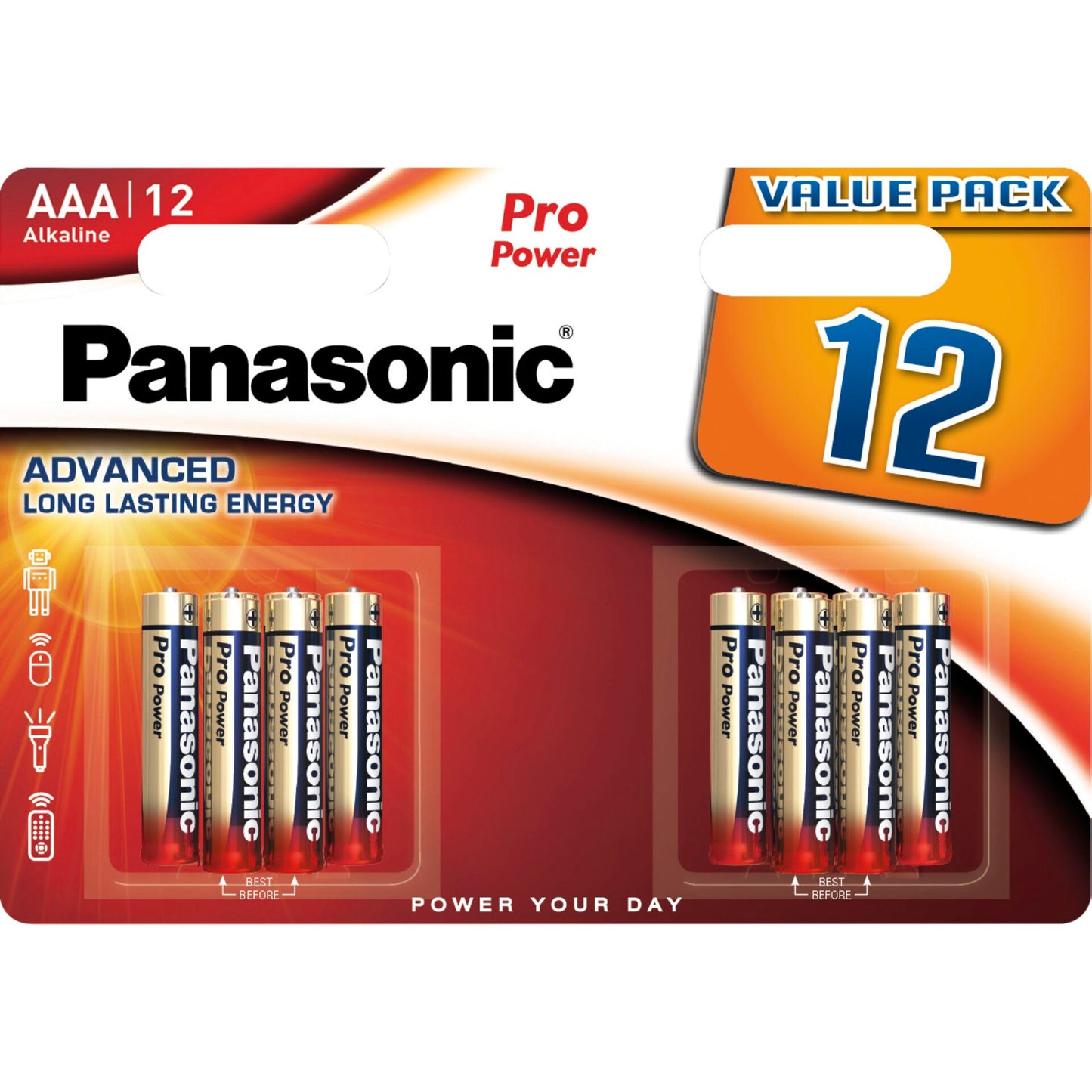 1x12 Panasonic Pro Power LR 03 Micro AAA