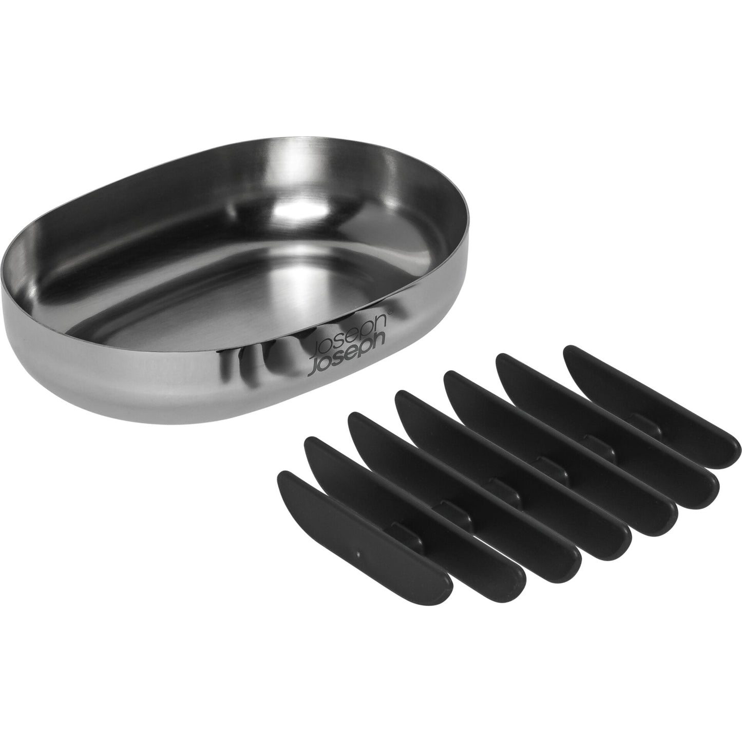 Joseph Joseph EasyStore Luxe Soap Dish Stainless Steel