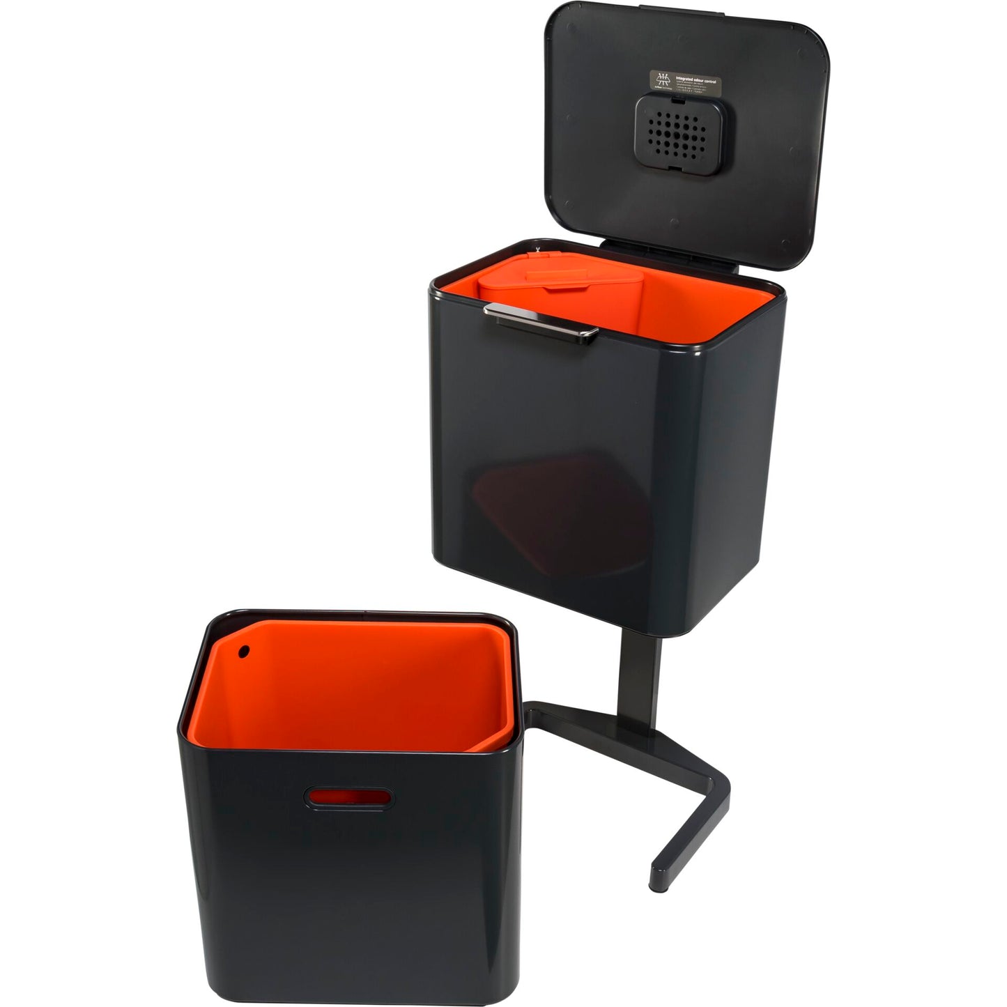 Joseph Joseph Waste Bin Totem 60 L Grey