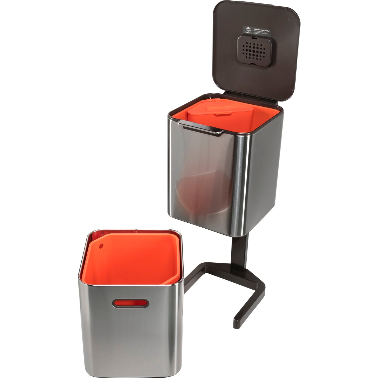 Joseph Joseph Waste Bin Totem 40 L Stainless Steel
