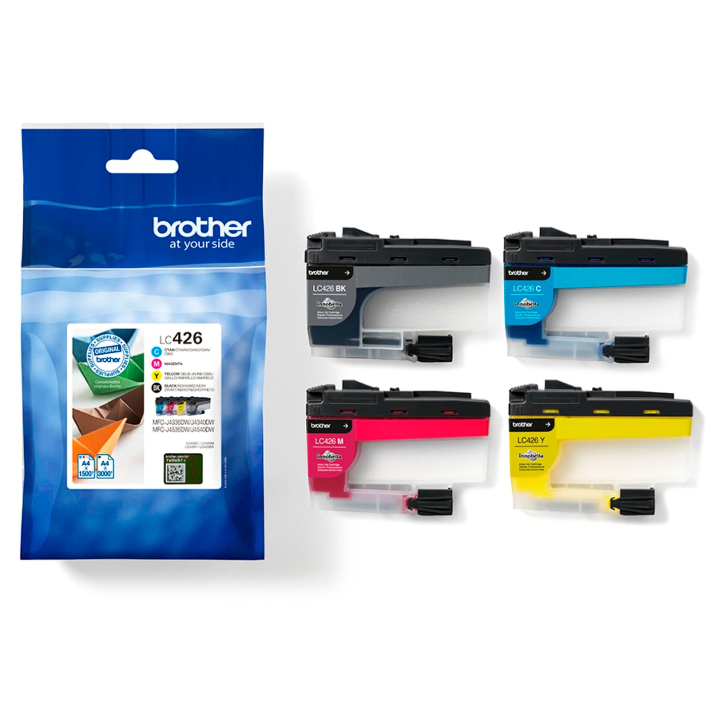 Brother LC-426 Value Pack C/M/Y/BK